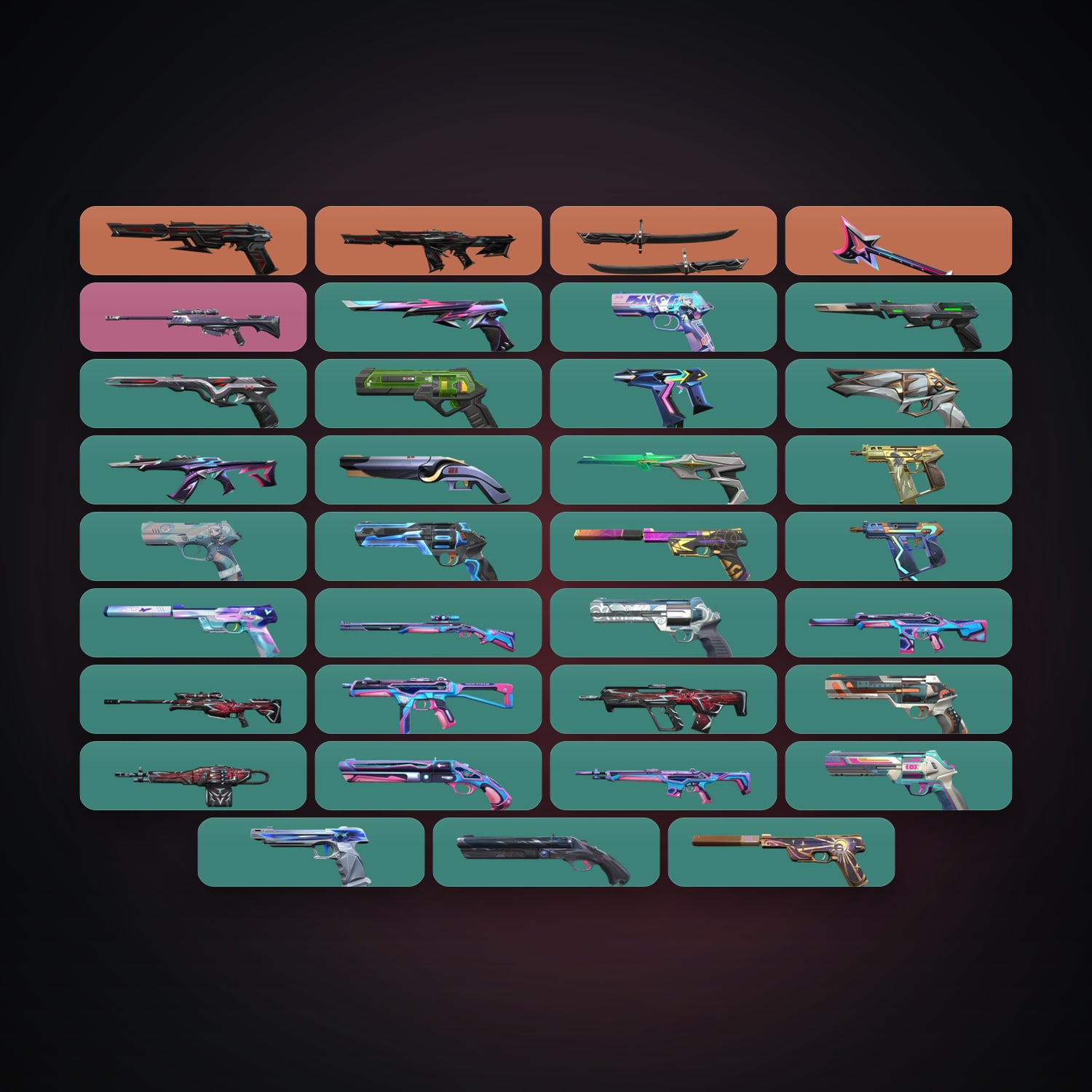 LA Diamond 3 locker — 2 knives, 37 skins, lvl 313 — HabibiAccounts