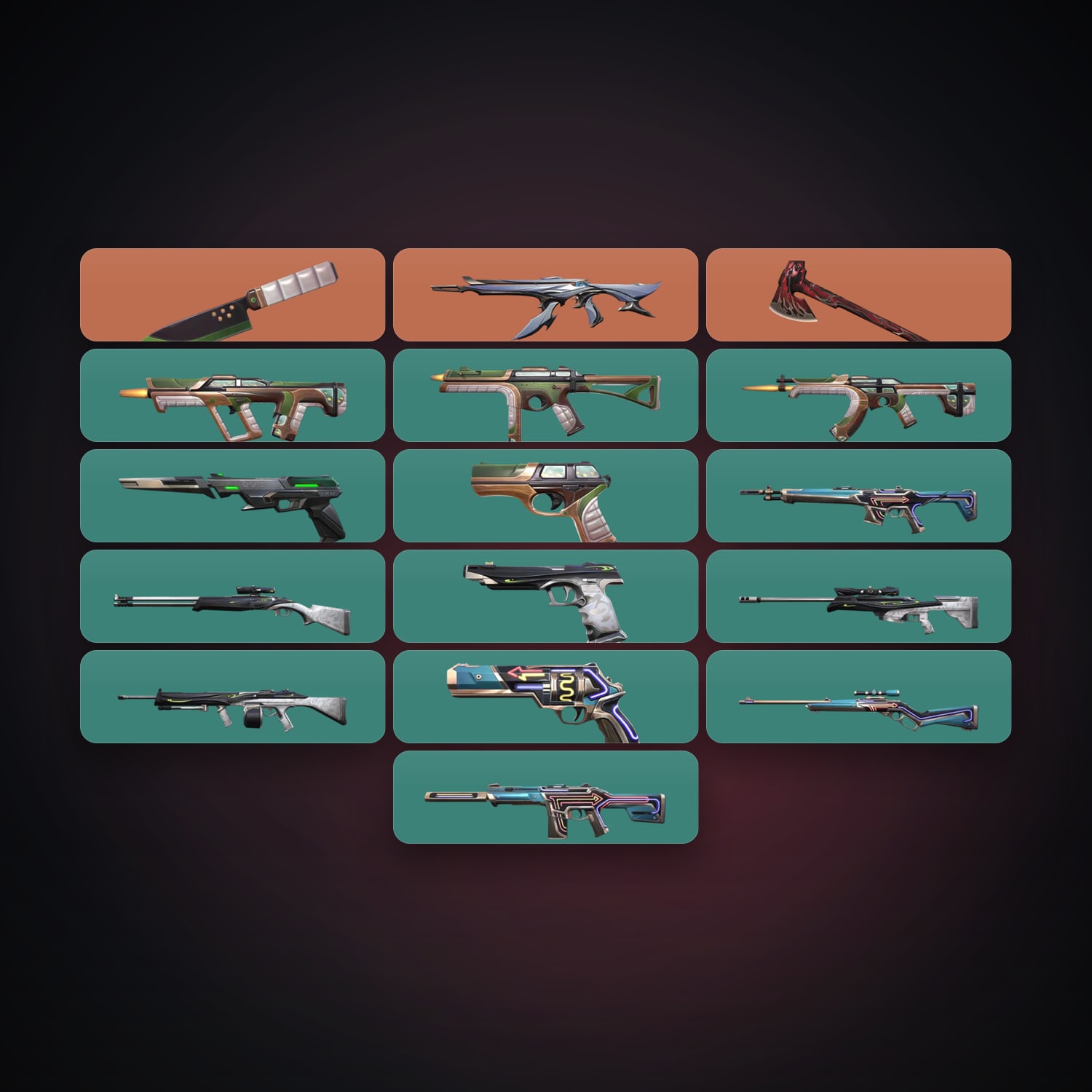 AP Bronze 1 locker — 2 knives, 16 skins, lvl 51 — HabibiAccounts