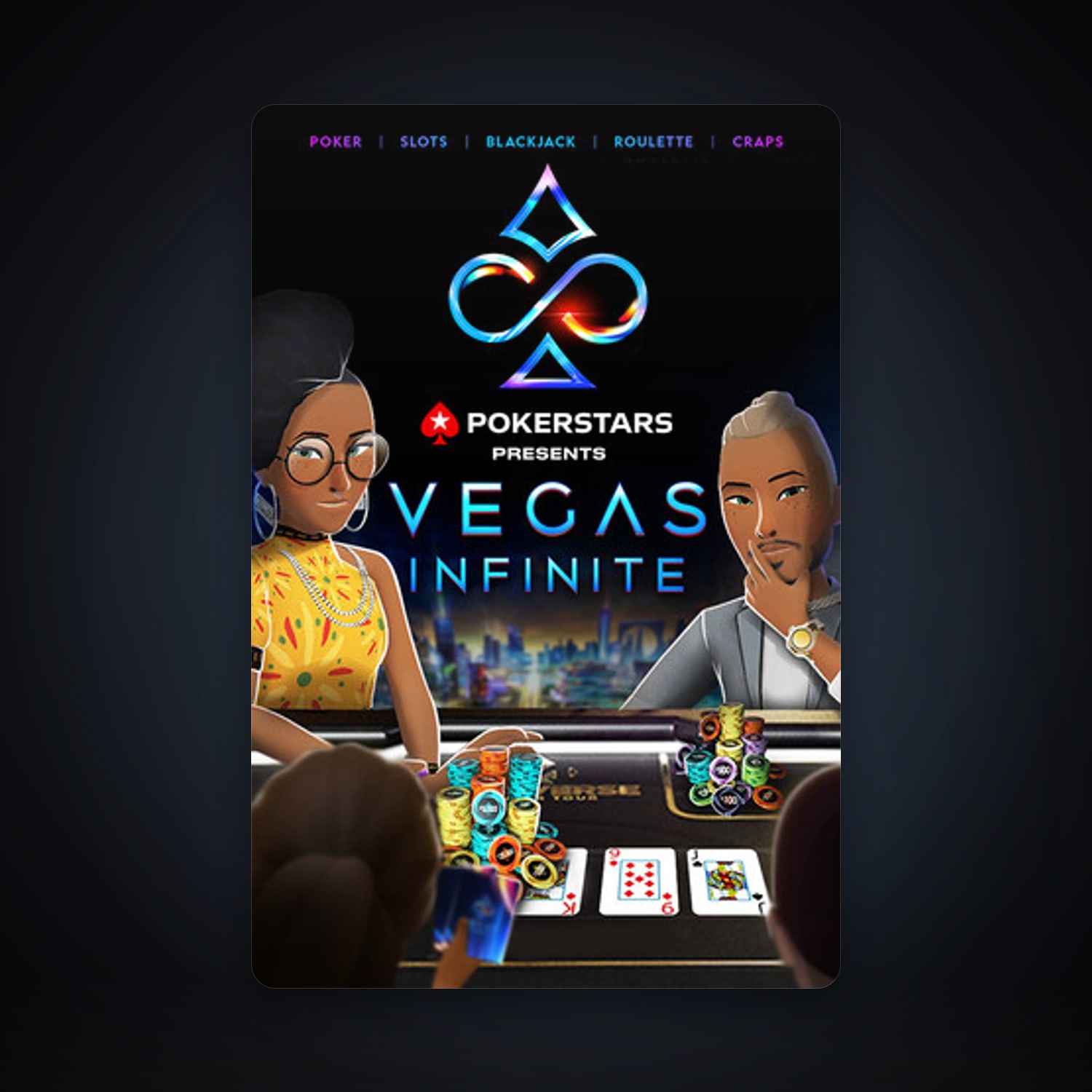 Free CS2 (No Prime) + Vegas Infinite by PokerStars, 3 games, clean — HabibiAccounts