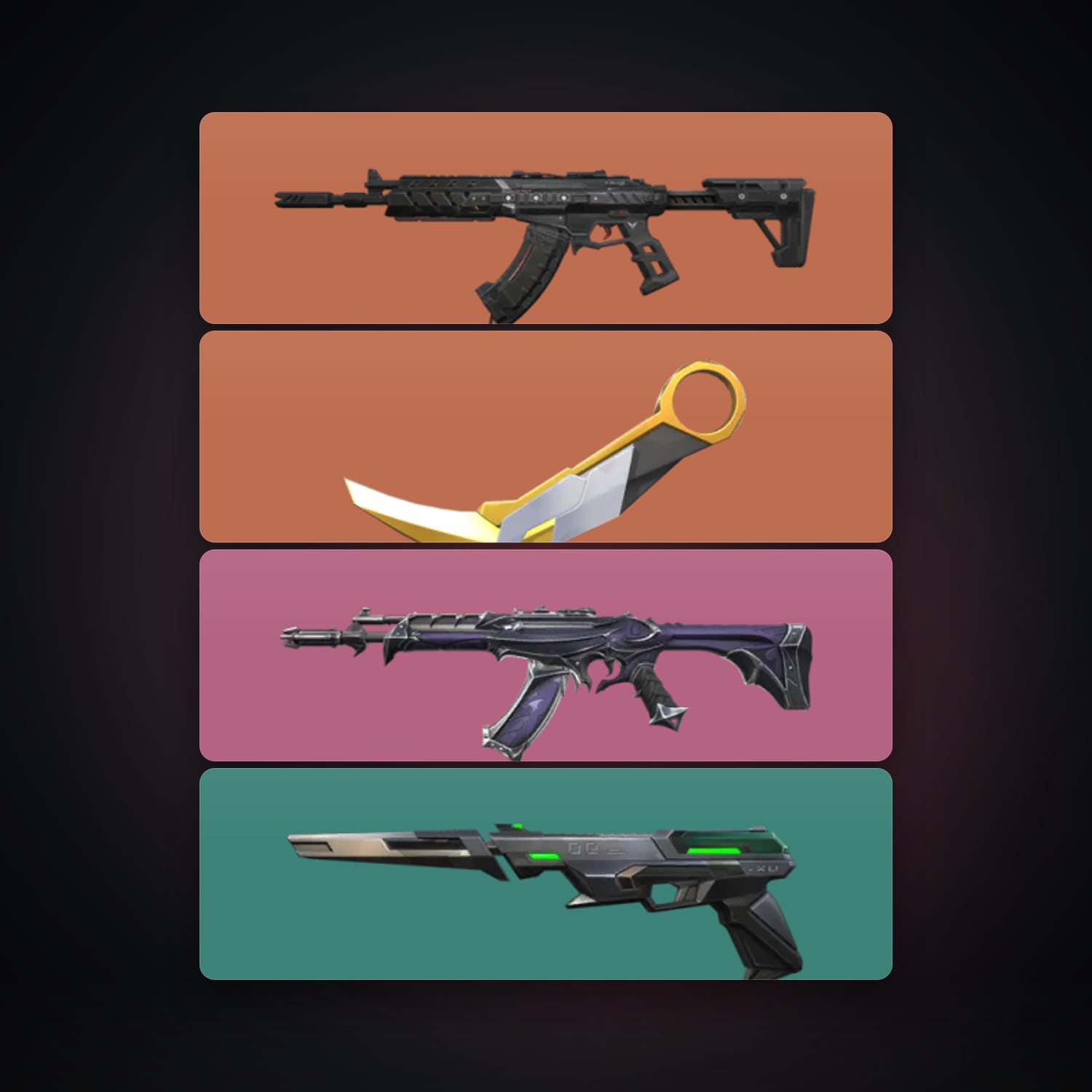 EU Bronze 1 locker — 1 knives, 5 skins, lvl 48 — HabibiAccounts