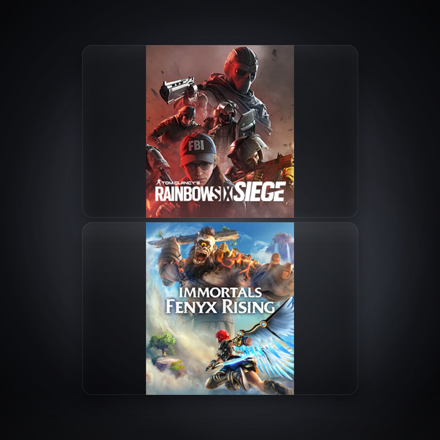 Ubisoft Tom Clancy's Rainbow Six Siege + Immortals Fenyx Rising — US — HabibiAccounts