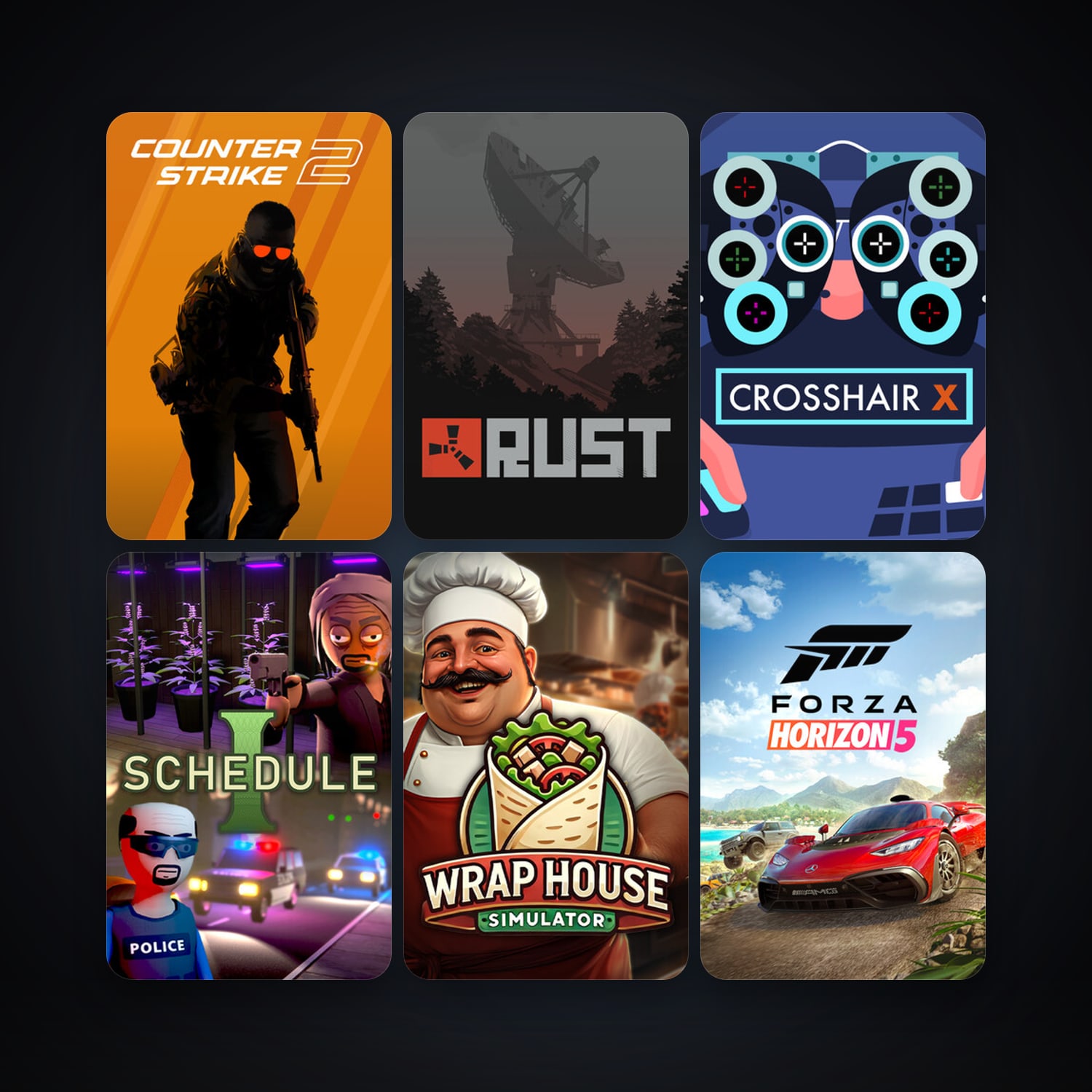 CS2 Prime + Rust, 33 games, clean — HabibiAccounts