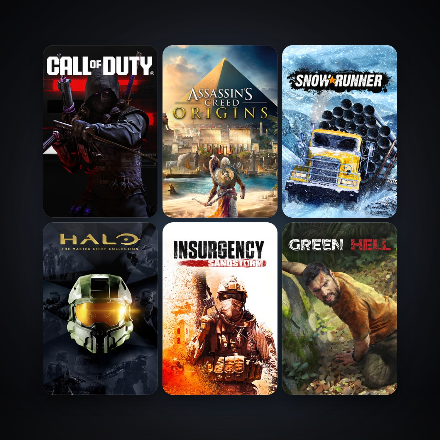 Insurgency: Sandstorm + Assassin's Creed Origins, 66 games, clean — HabibiAccounts