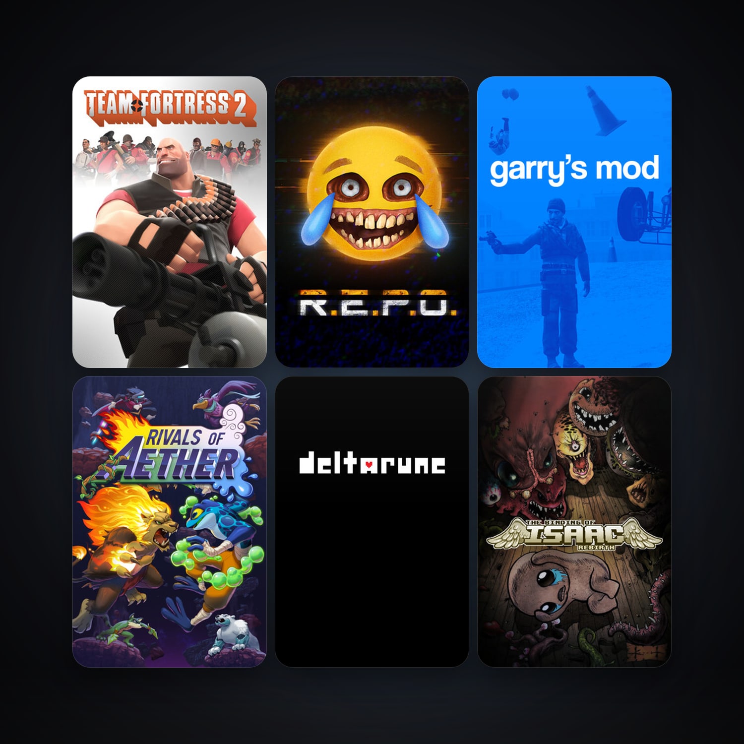 Team Fortress 2 + Left 4 Dead 2, 36 games, clean — HabibiAccounts