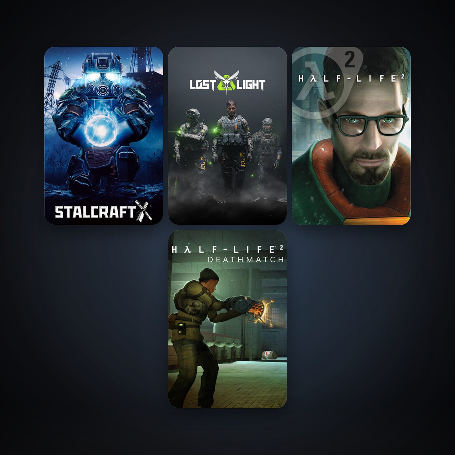 Half-Life 2 + Half-Life 2: Deathmatch, 6 games, clean — HabibiAccounts