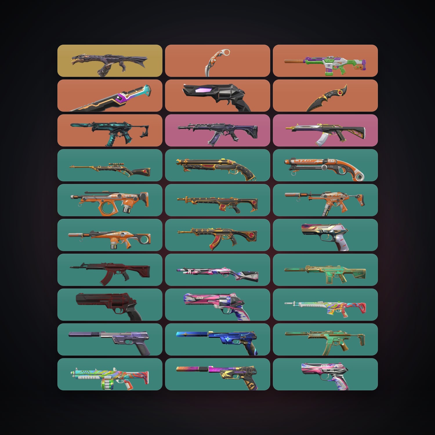EU Gold 2 locker — 3 knives, 38 skins, lvl 114 — HabibiAccounts