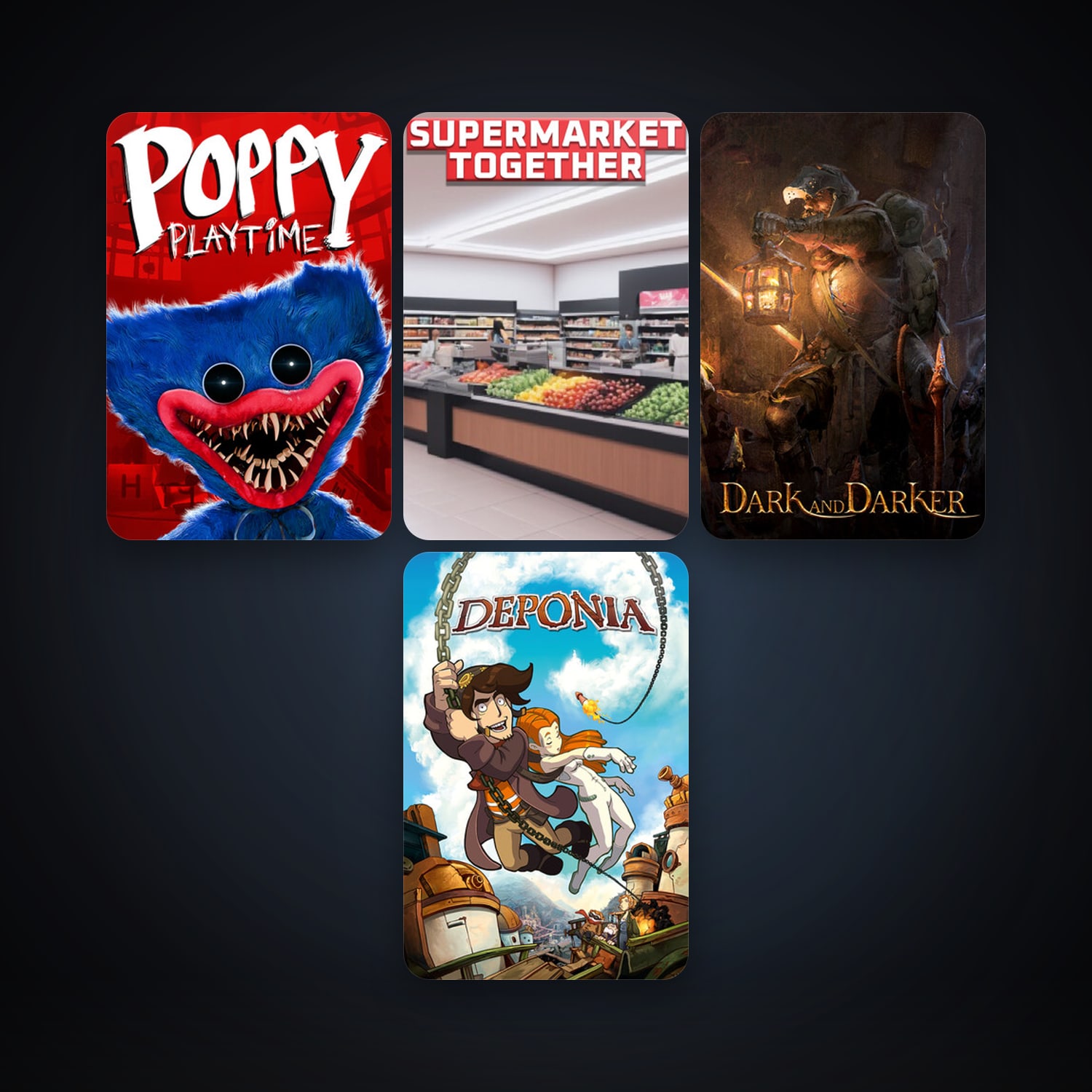 Free CS2 (No Prime) + Deponia, 12 games, clean — HabibiAccounts