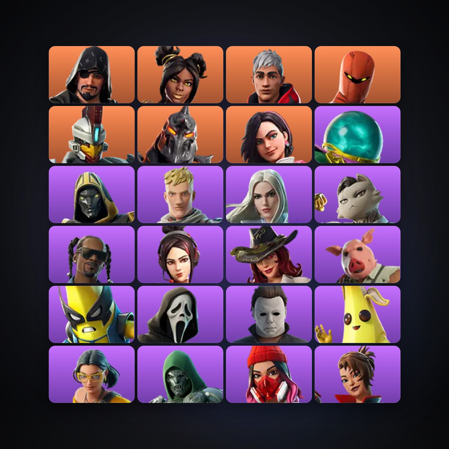 Blackheart — Luxe — 44 skins — lvl 688 — HabibiAccounts