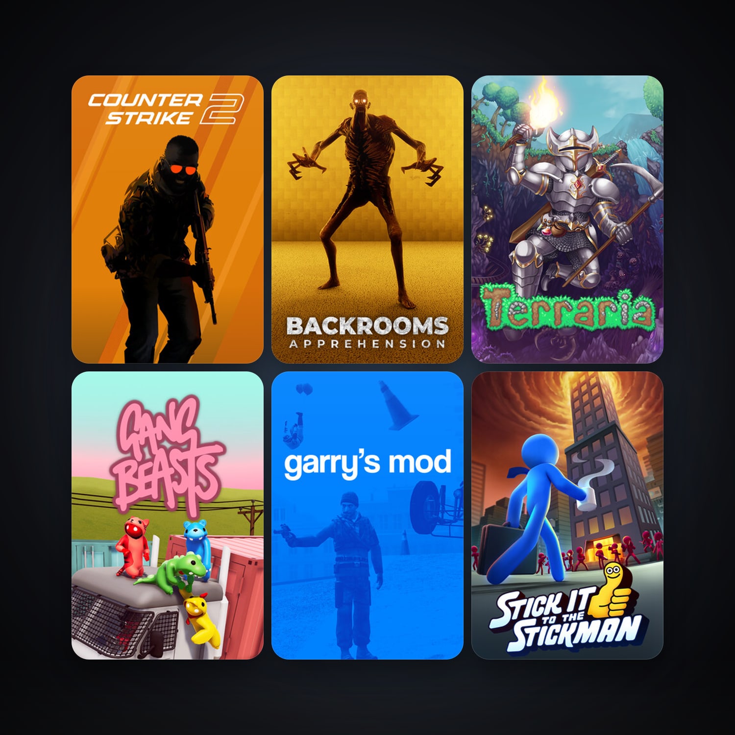 CS2 Prime + Garry's Mod, 10 games, clean — HabibiAccounts