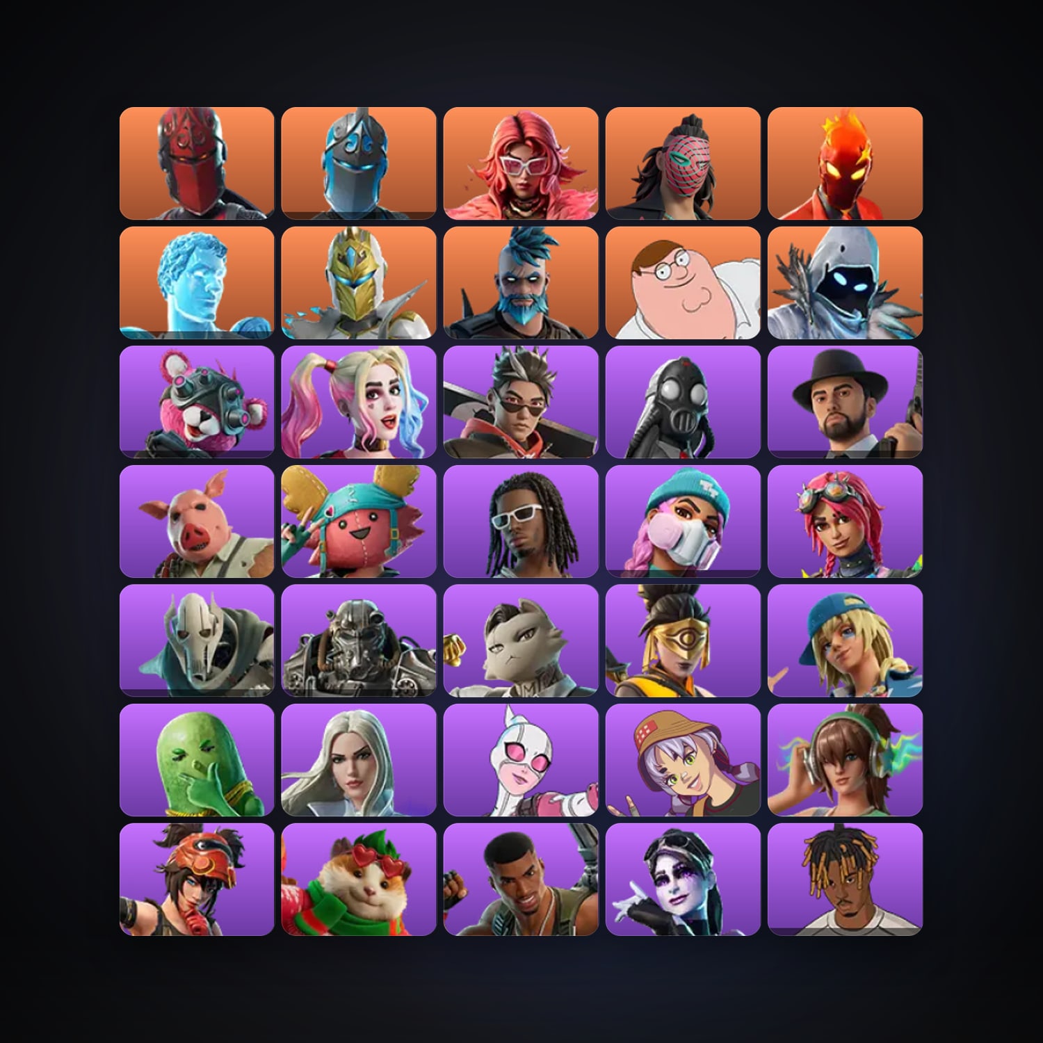 Red Knight — Frozen Red Knight — 175 skins — 500 V-Bucks — lvl 4493 — HabibiAccounts