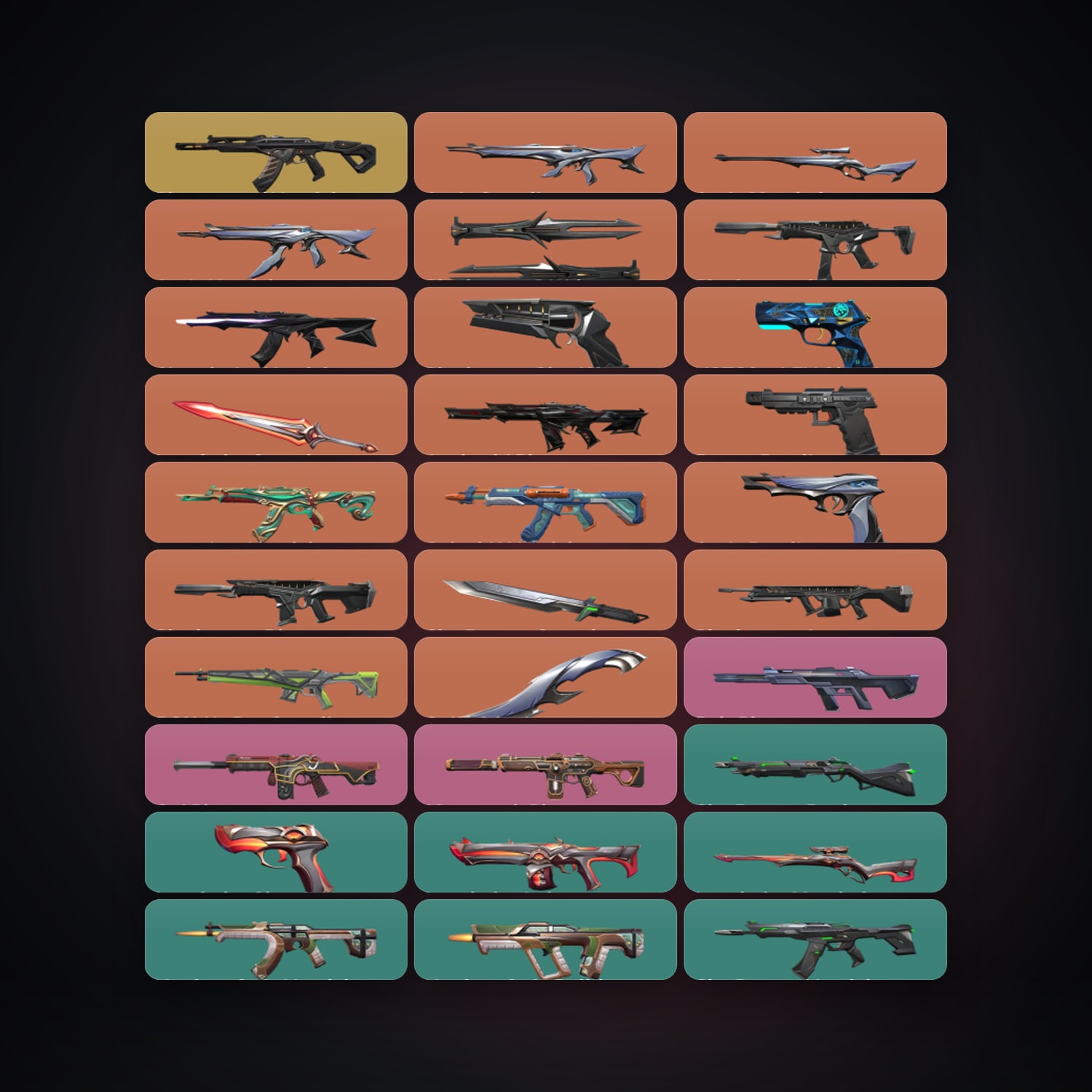 NA Iron 3 locker — 4 knives, 67 skins, lvl 123 — HabibiAccounts