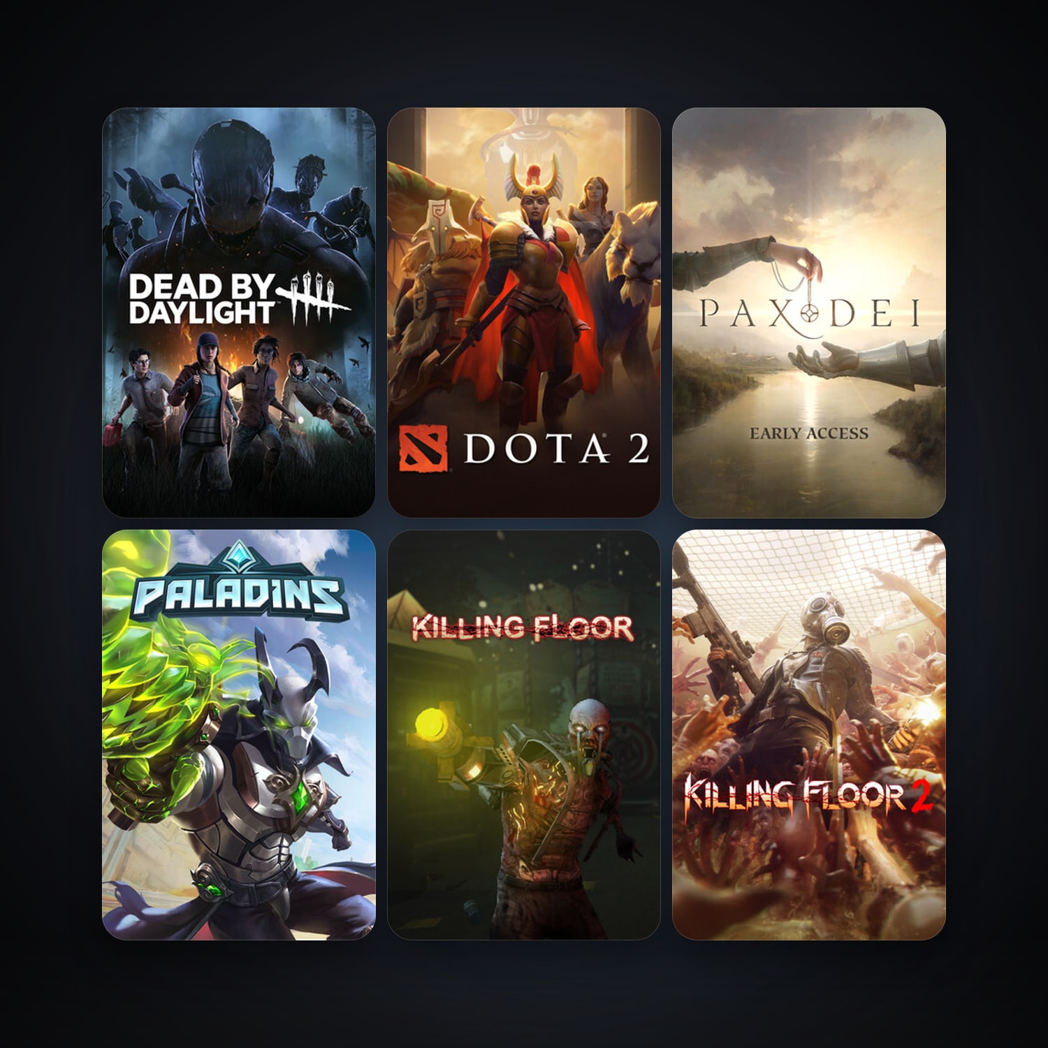Killing Floor + Killing Floor 2, 16 games, clean — HabibiAccounts