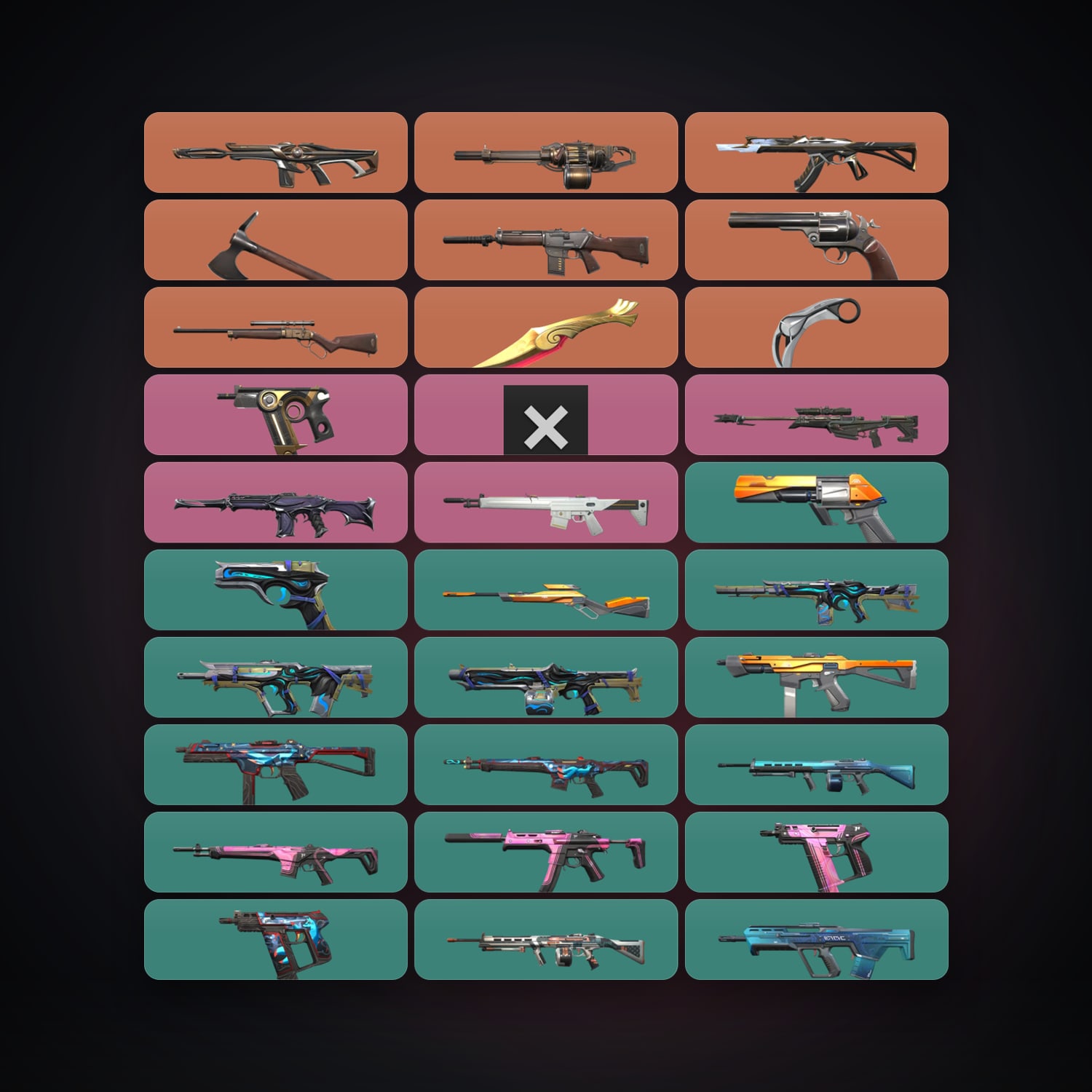 AP Bronze 2 locker — 3 knives, 33 skins, lvl 46 — HabibiAccounts