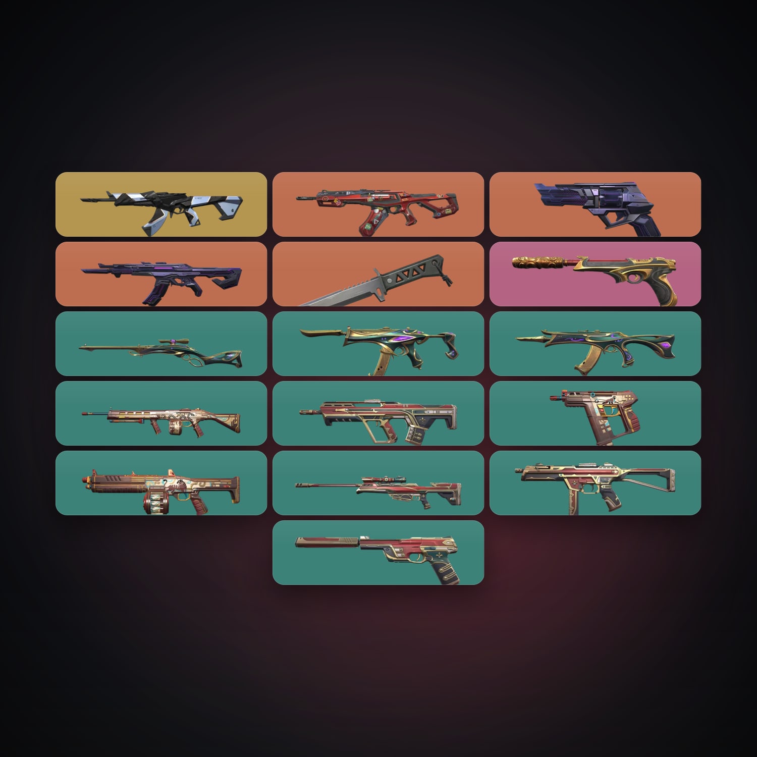EU Bronze 2 locker — 1 knives, 17 skins, lvl 55 — HabibiAccounts