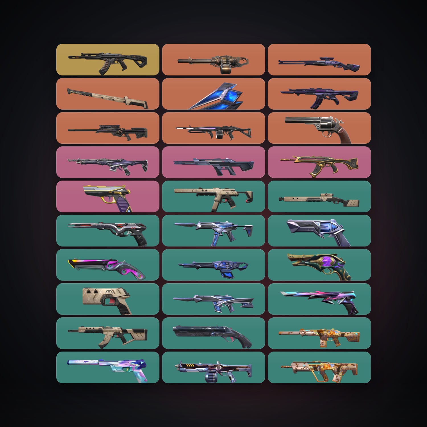 AP Silver 2 locker — 2 knives, 45 skins, lvl 177 — HabibiAccounts