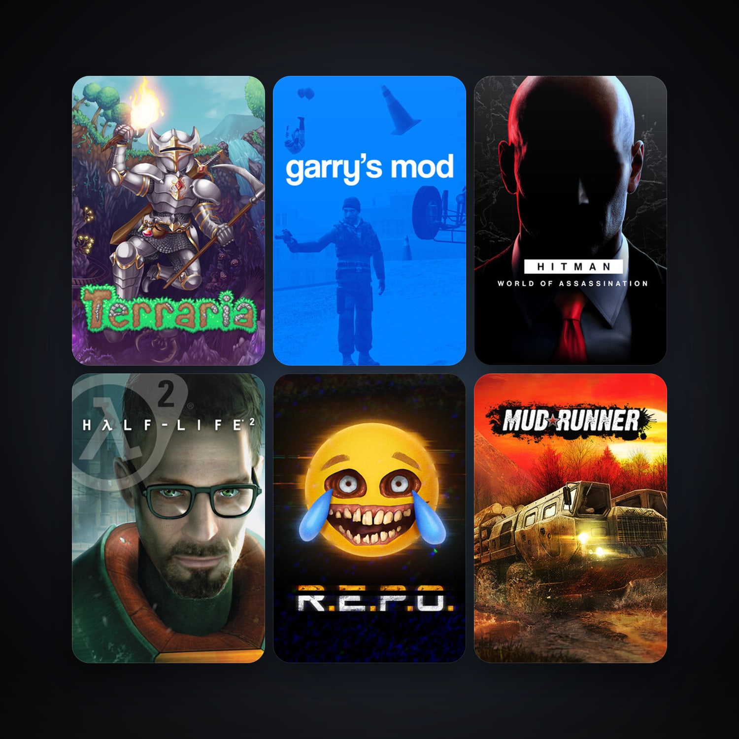Half-Life + Half-Life 2, 34 games, clean — HabibiAccounts
