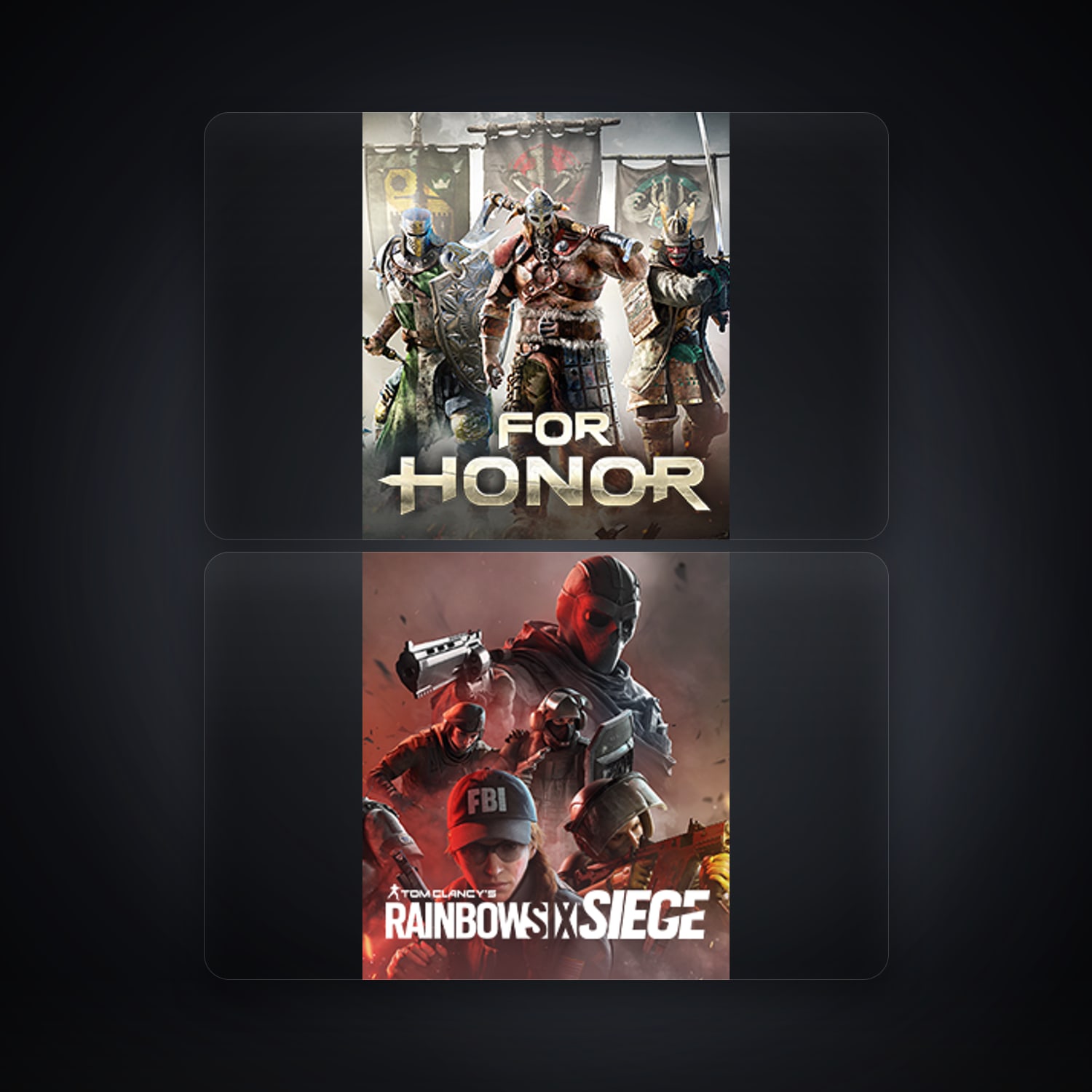 Ubisoft For Honor + Tom Clancy's Rainbow Six Siege (Steam) — DE — HabibiAccounts