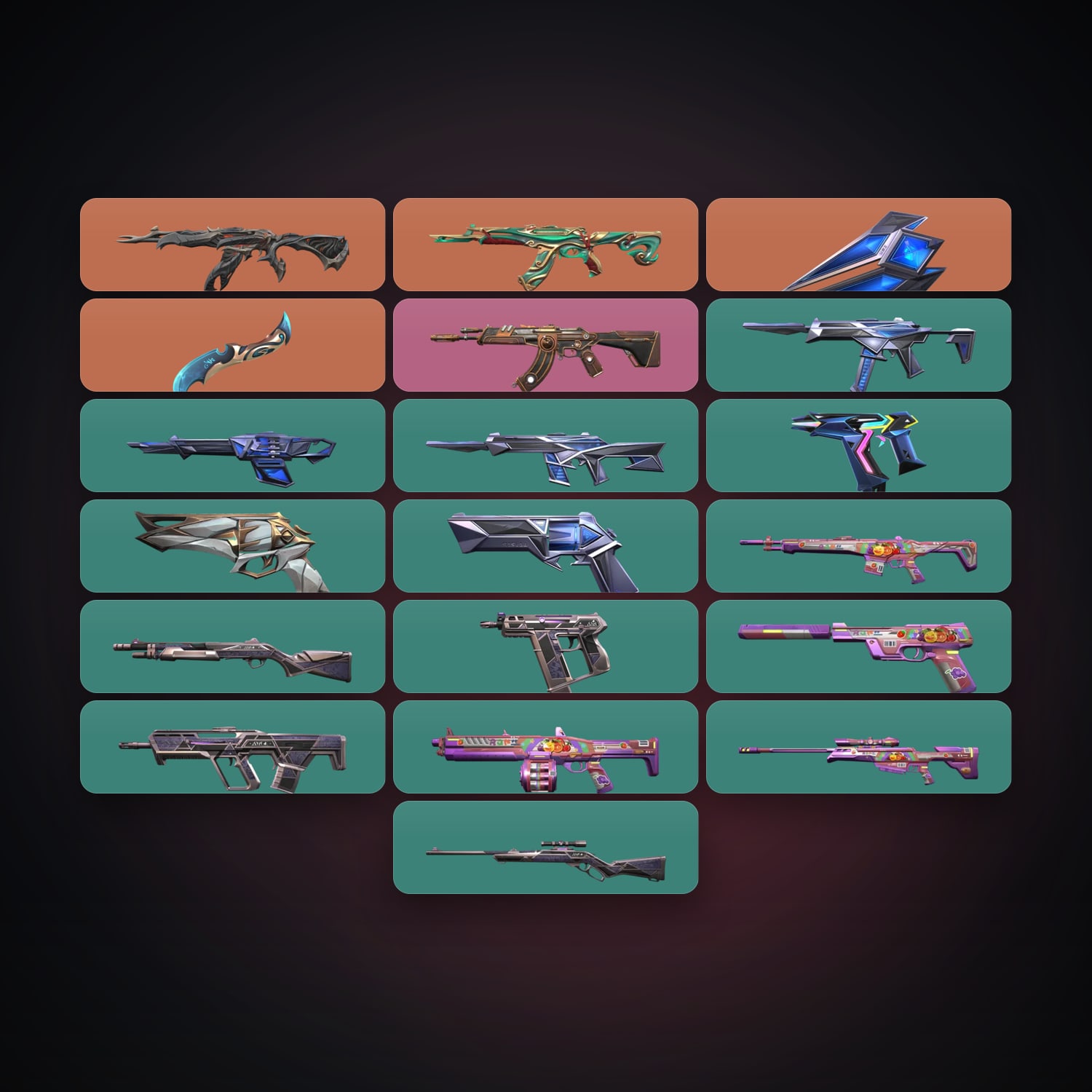 EU Gold 1 locker — 2 knives, 19 skins, lvl 69 — HabibiAccounts
