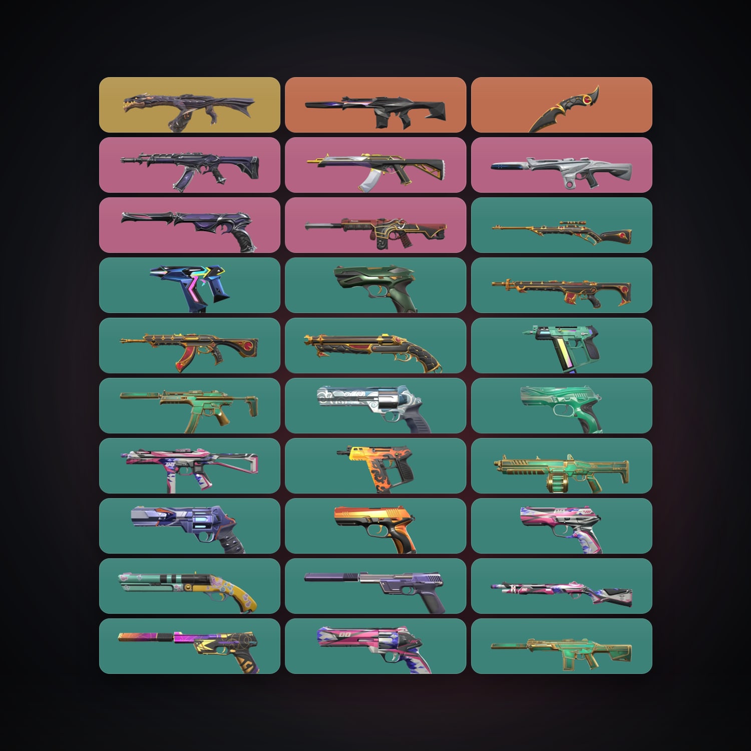 EU Plat 2 locker — 1 knives, 32 skins, lvl 168 — HabibiAccounts