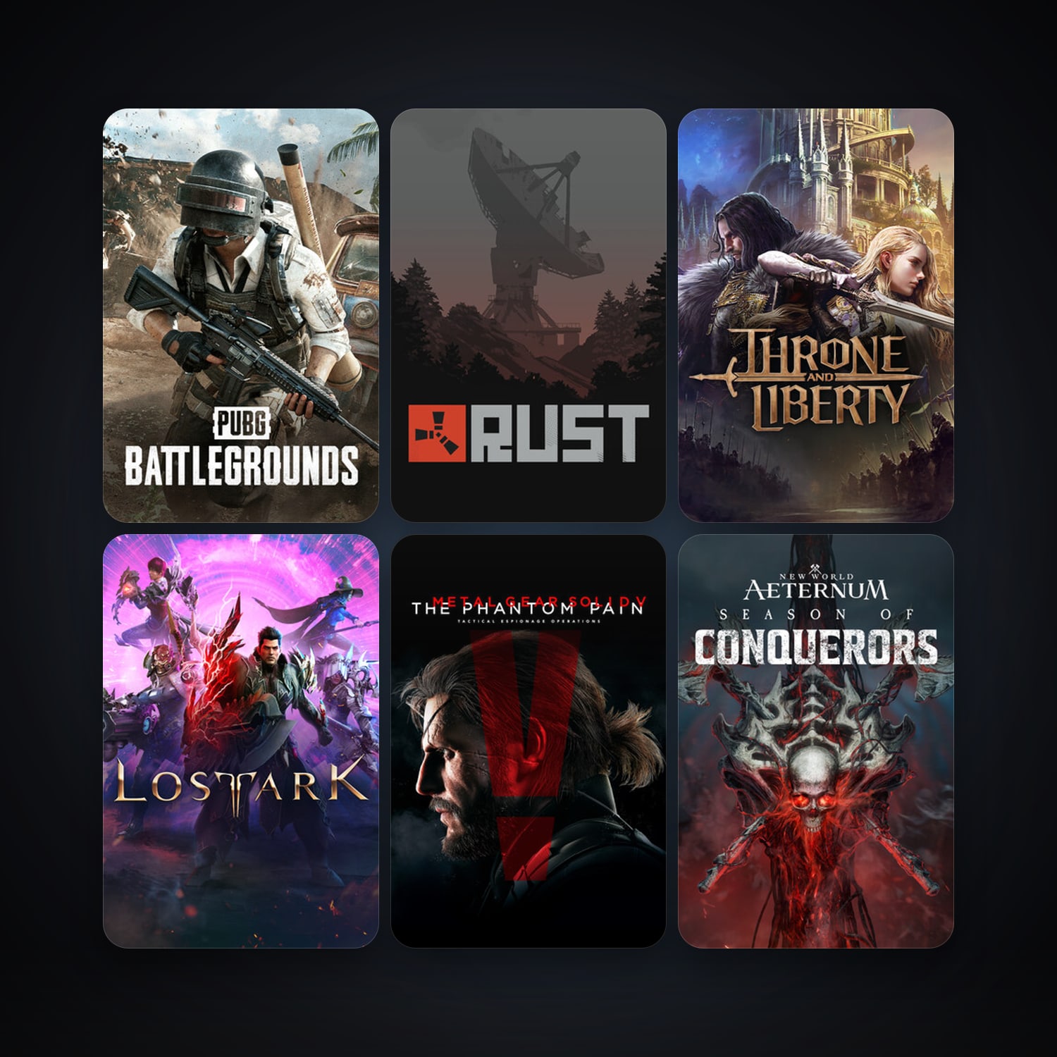Rust + METAL GEAR SOLID V: THE PHANTOM PAIN, 75 games, Steam 11, clean — HabibiAccounts