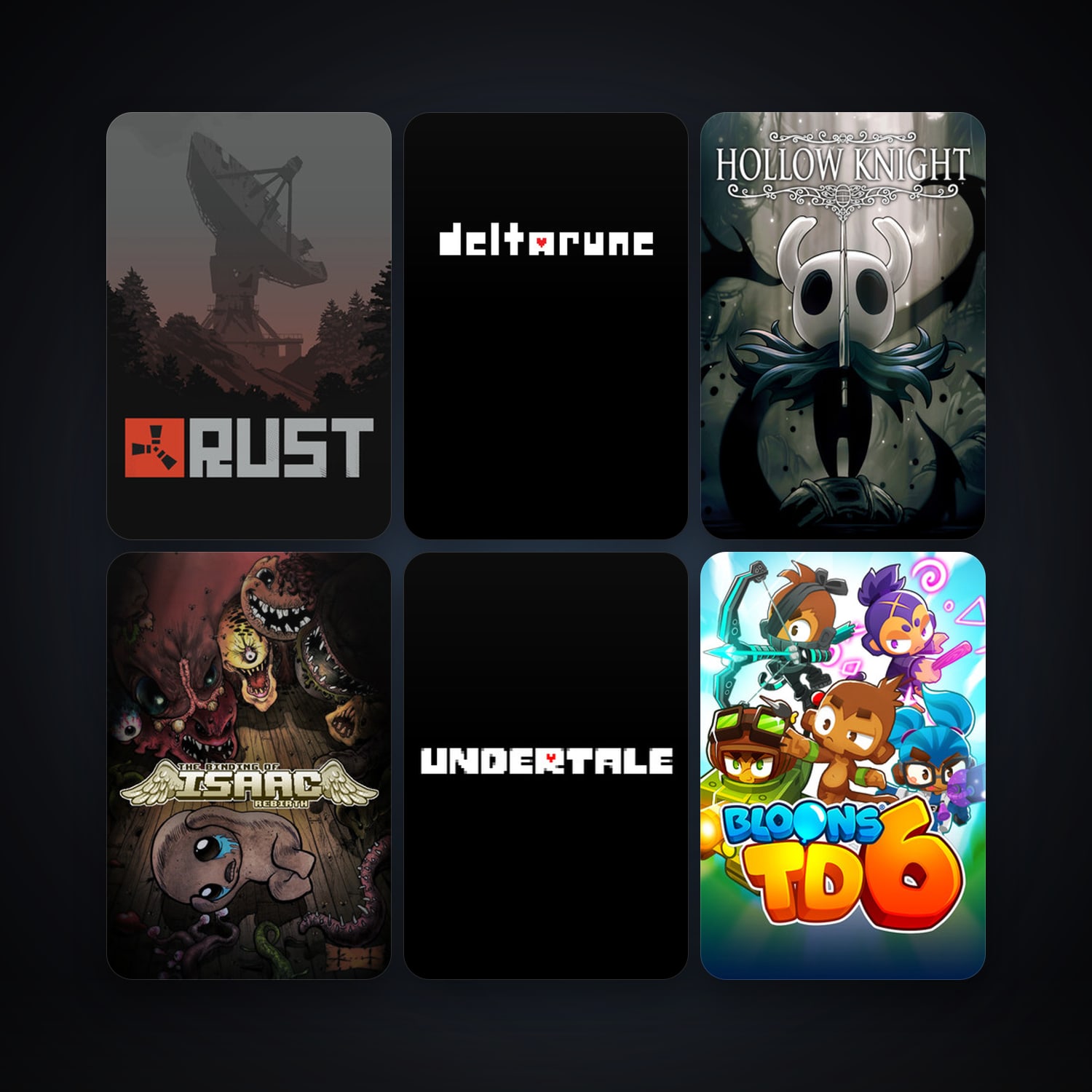 Terraria + The Binding of Isaac: Rebirth, 19 games, clean — HabibiAccounts
