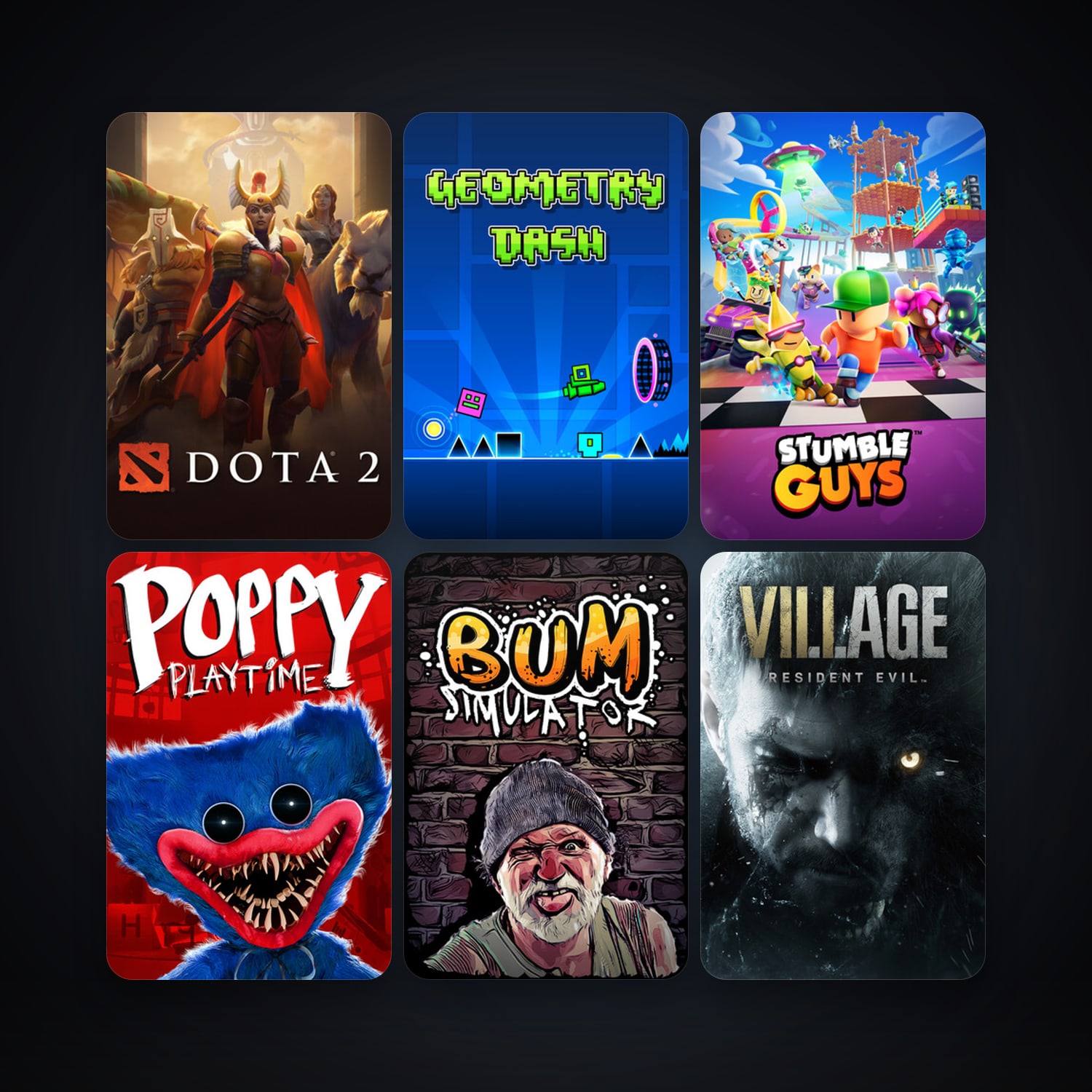 Dota 2 + Geometry Dash, 29 games, clean — HabibiAccounts