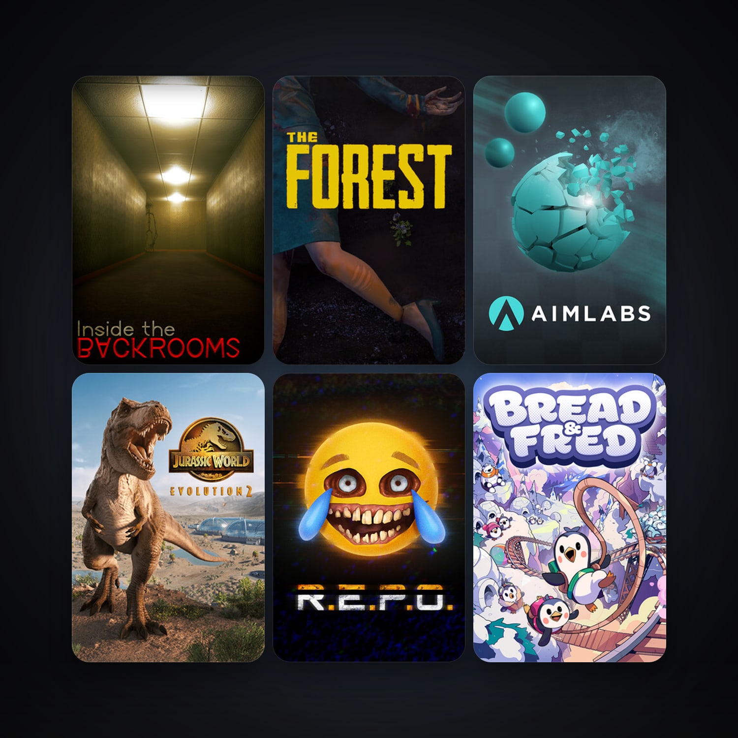 The Forest + FAR: Lone Sails, 26 games, clean — HabibiAccounts