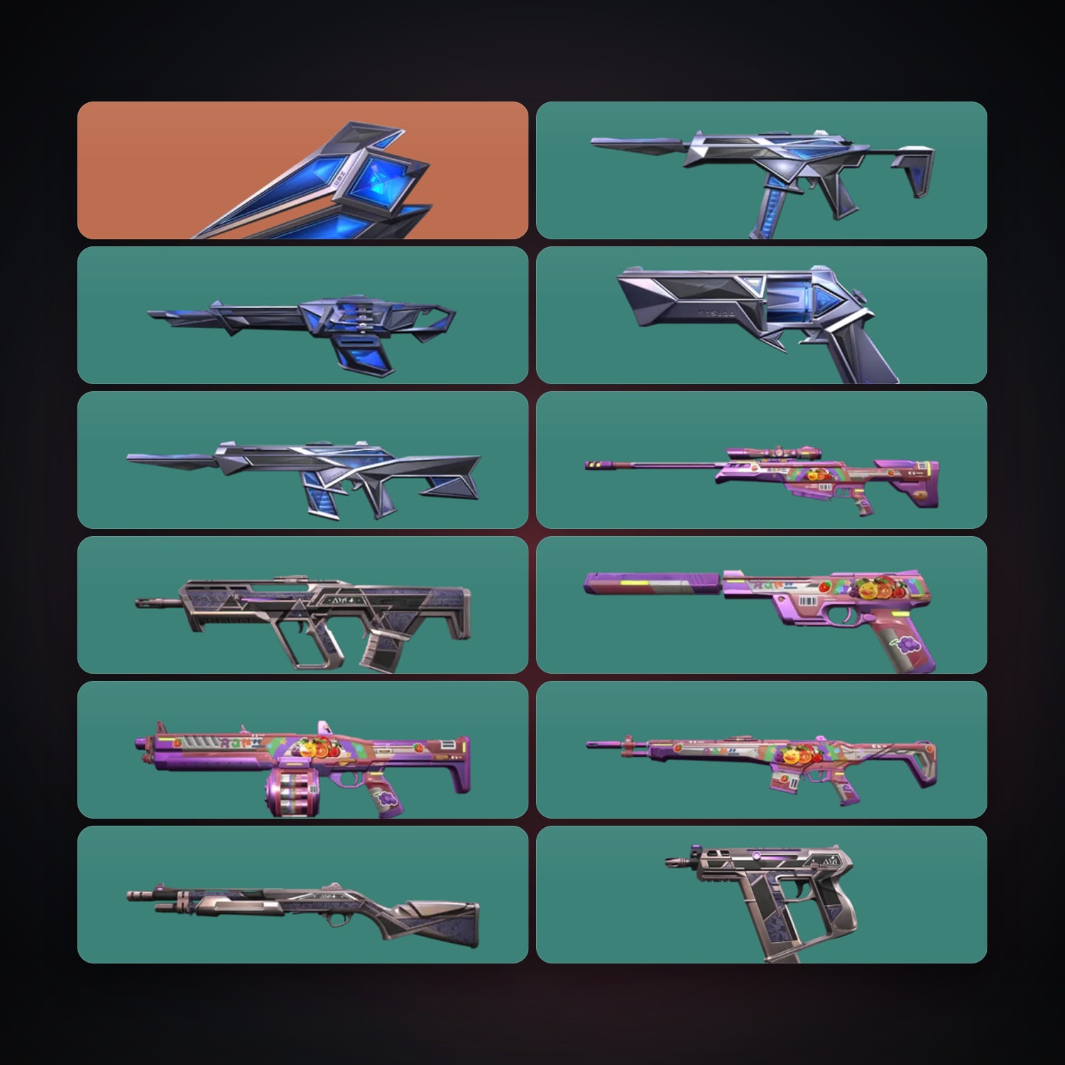 AP Silver 1 locker — 1 knives, 13 skins, lvl 45 — HabibiAccounts