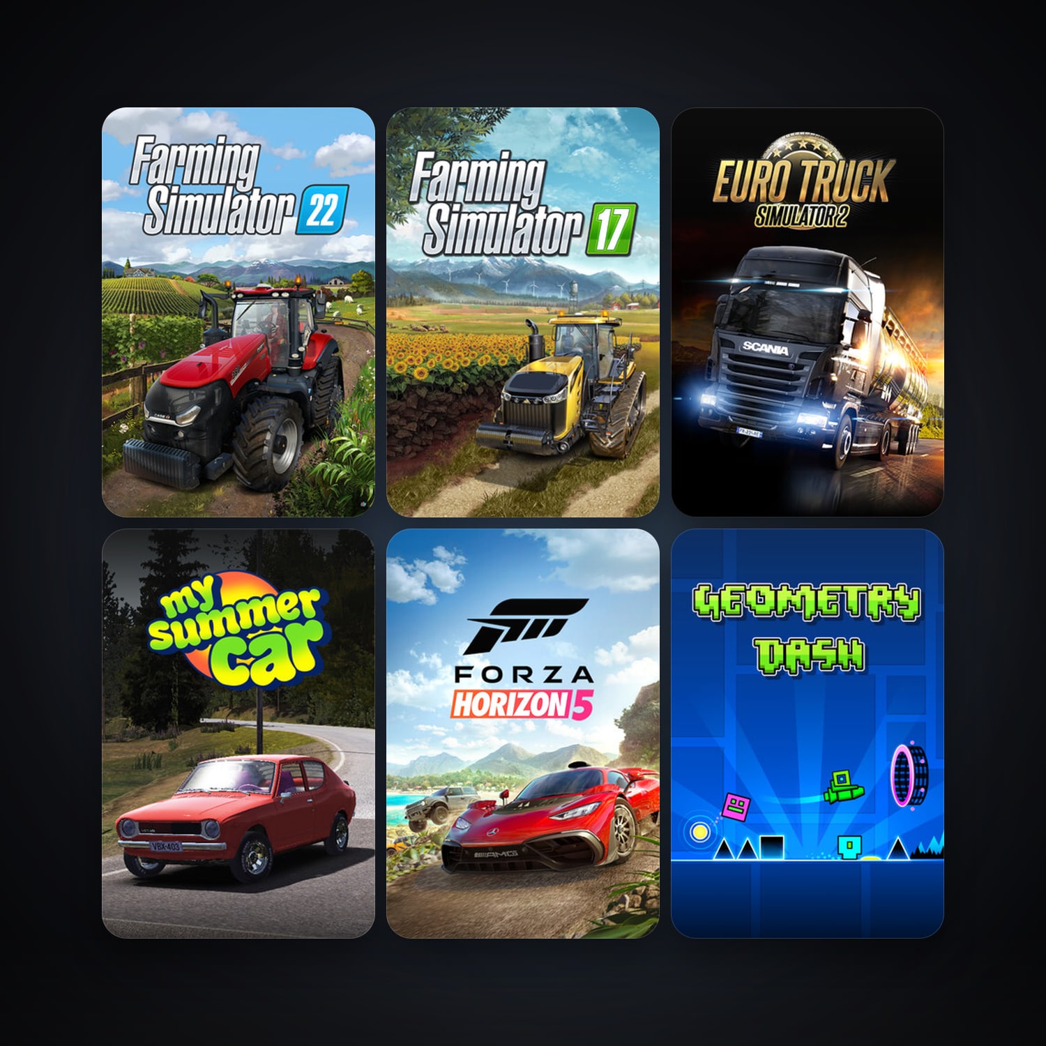 Free CS2 (No Prime) + Euro Truck Simulator 2, 34 games, clean — HabibiAccounts