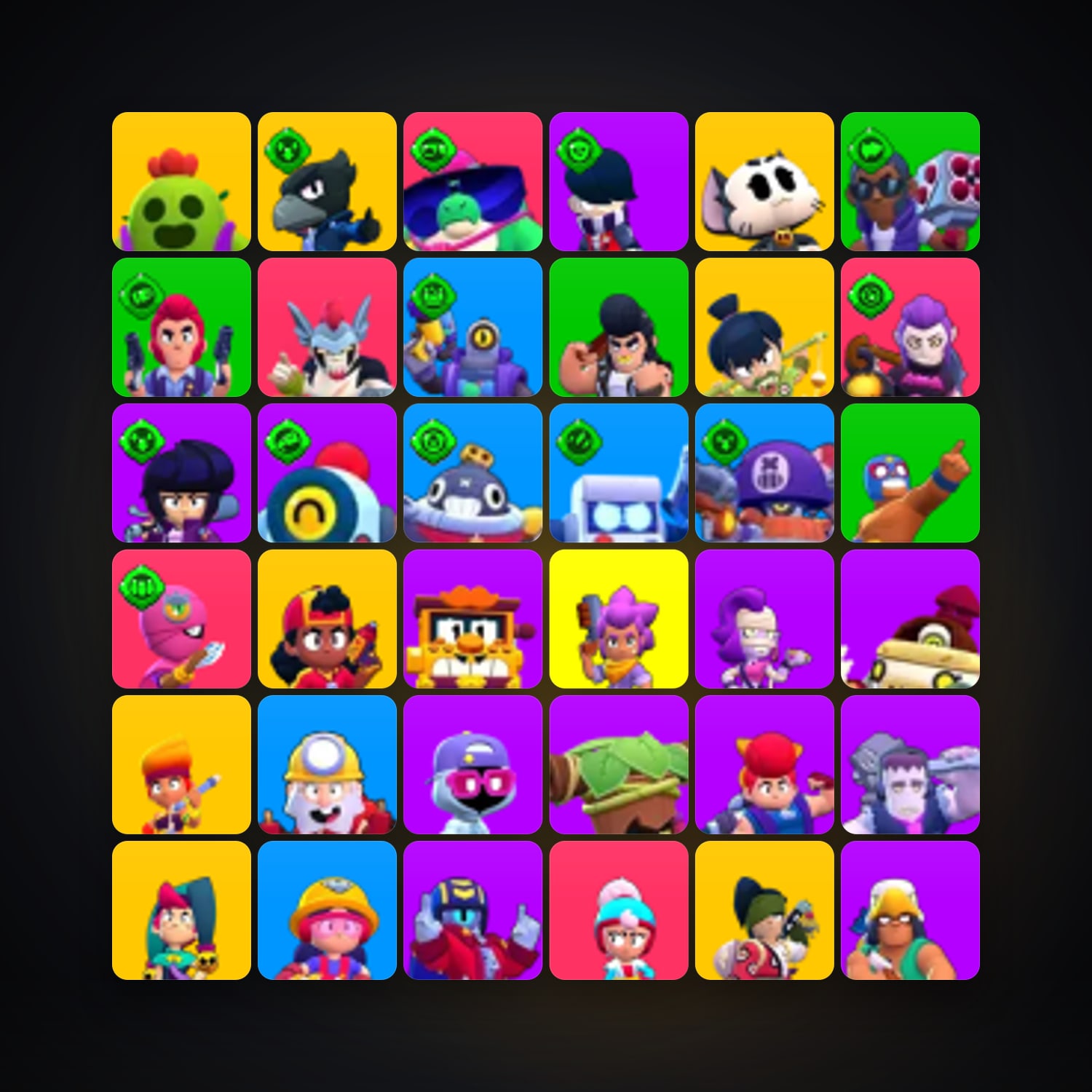 103 Brawlers | 39.2K Trophies — Supercell Account — HabibiAccounts