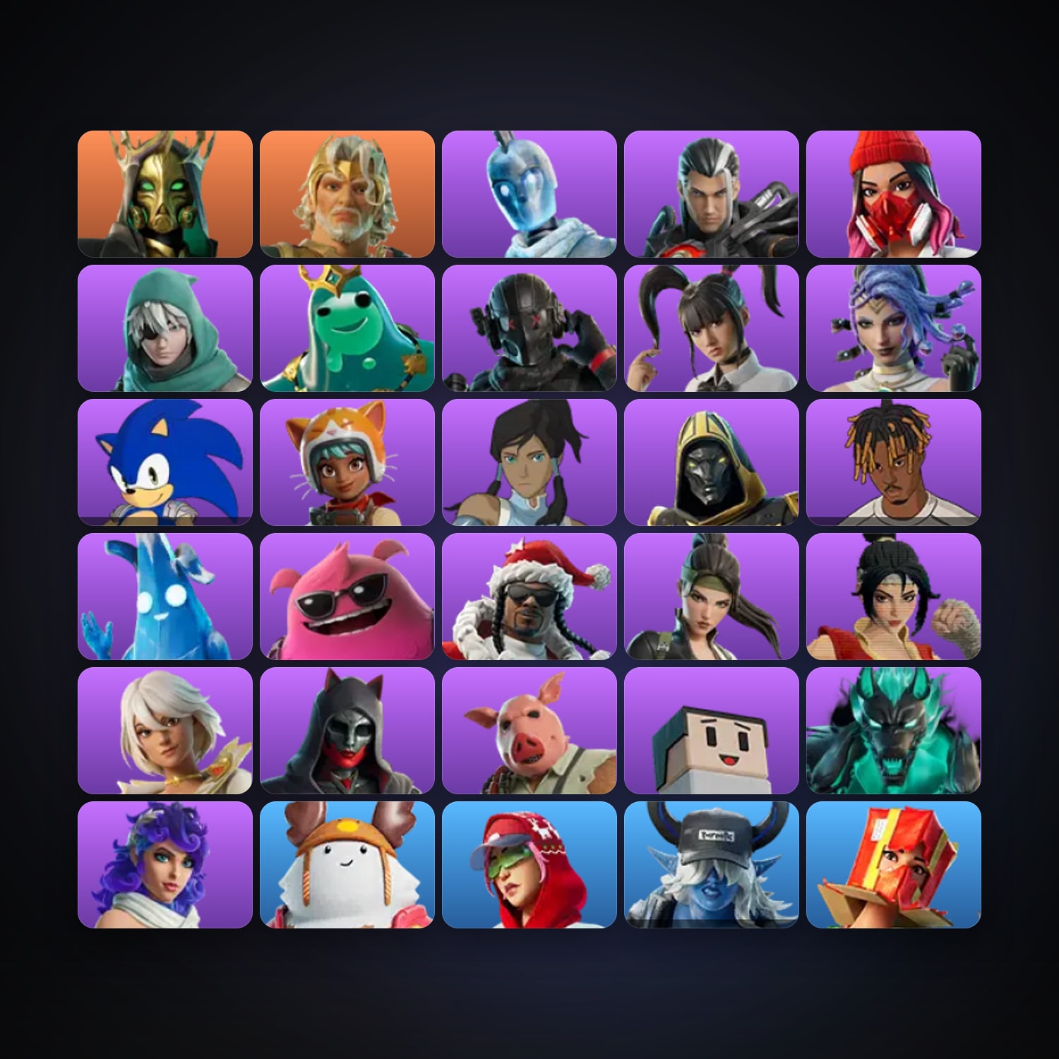 Hades — Zeus — 34 skins — 650 V-Bucks — lvl 2359 — HabibiAccounts