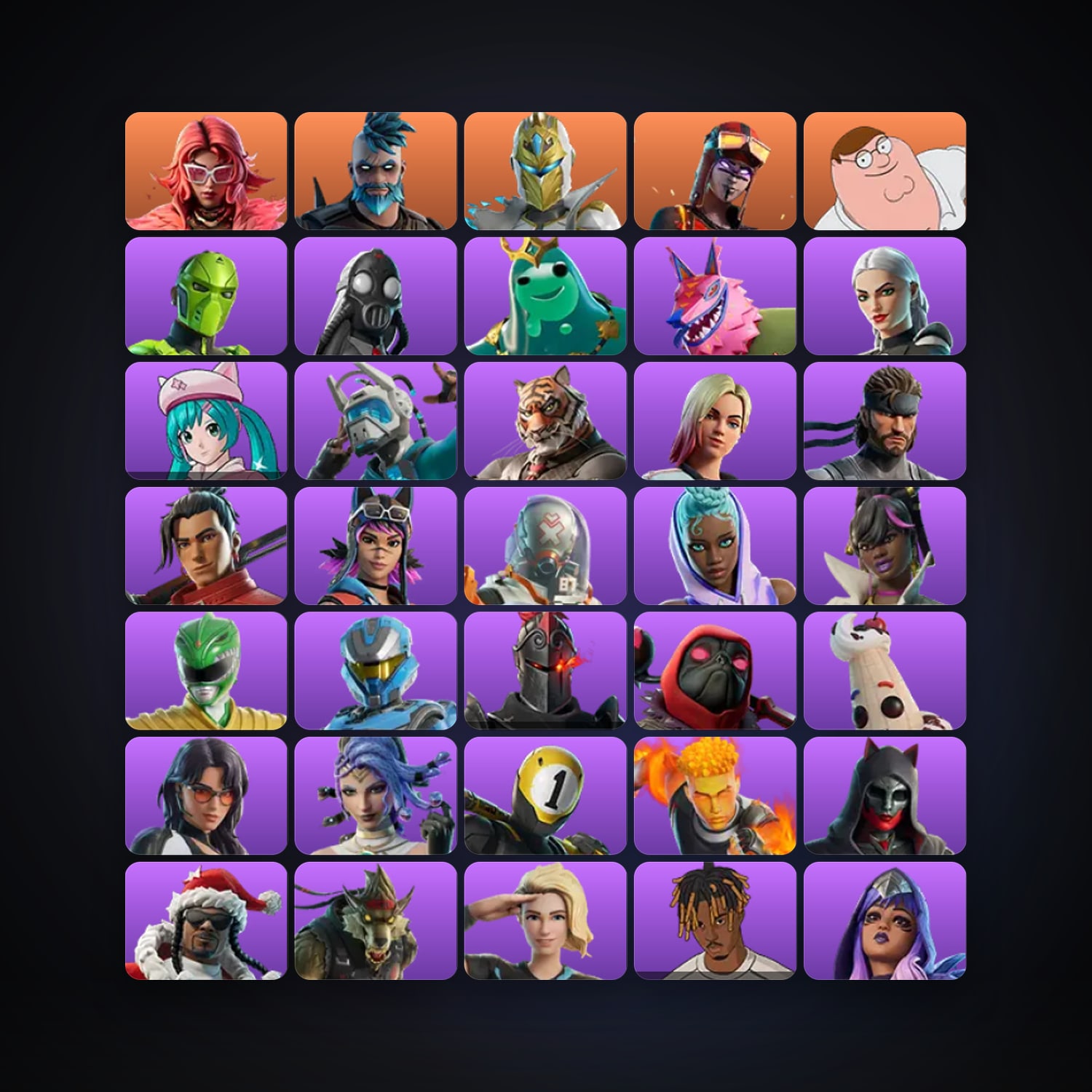 Valeria — Omegarok — 98 skins — 2.1K V-Bucks — lvl 1528 — HabibiAccounts