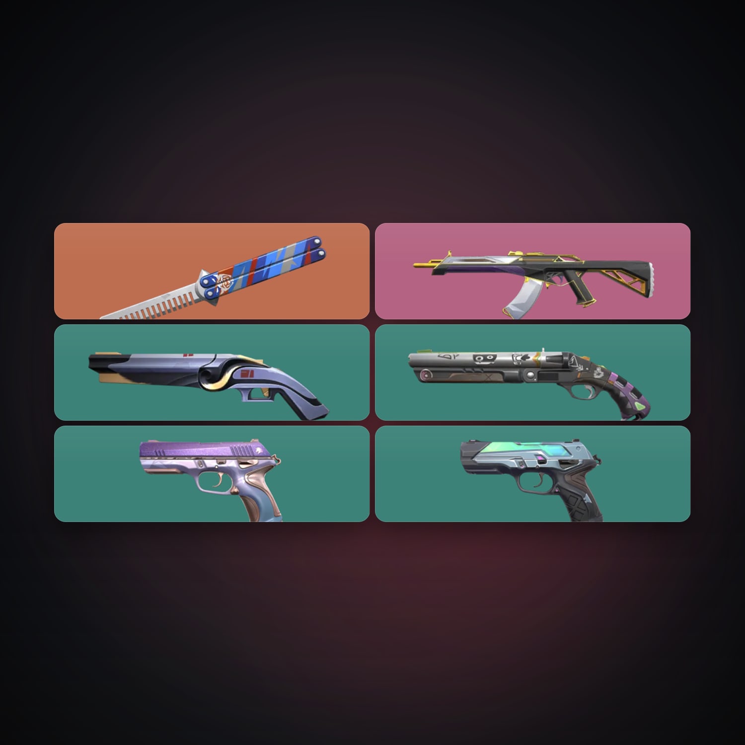 AP Plat 2 locker — 1 knives, 7 skins, lvl 165 — HabibiAccounts