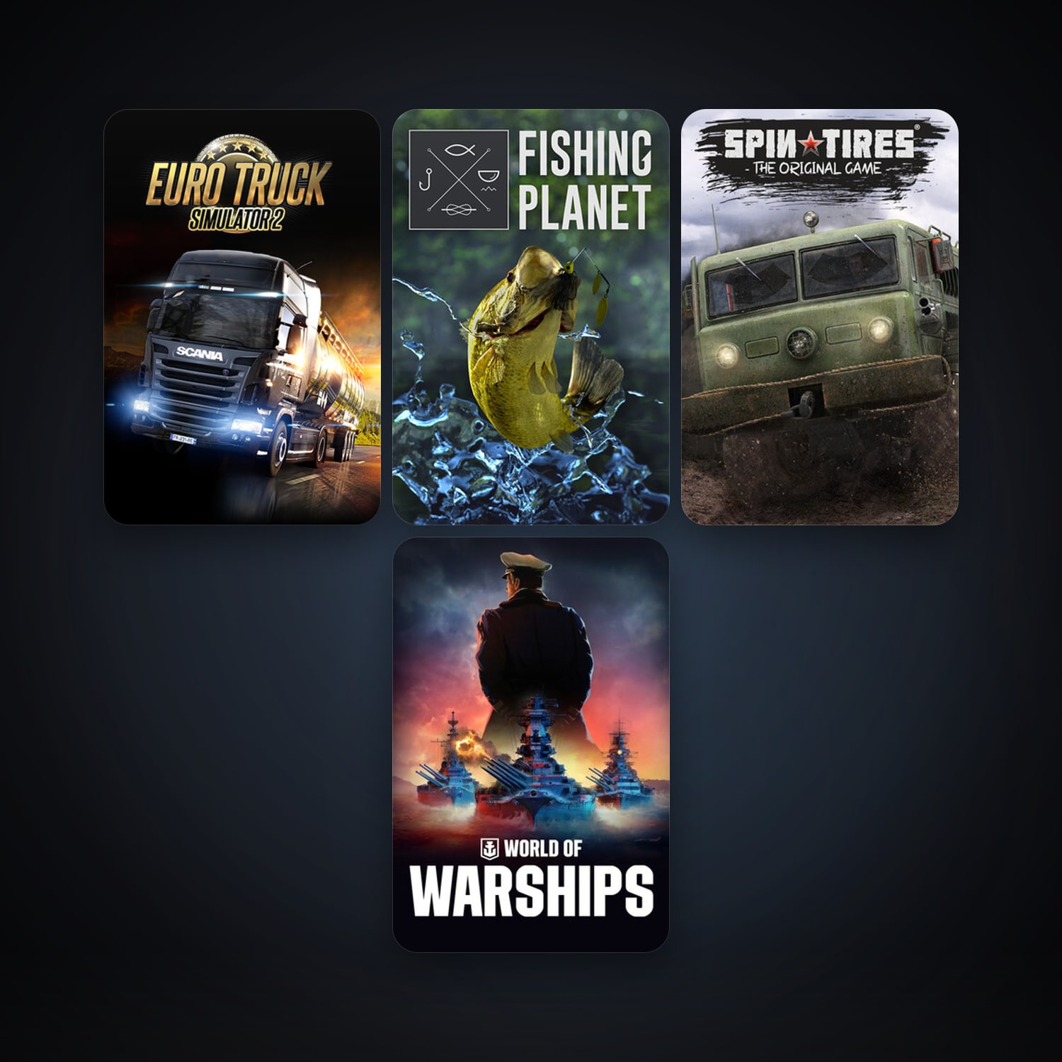 Free CS2 (No Prime) + Euro Truck Simulator 2, 10 games, clean — HabibiAccounts