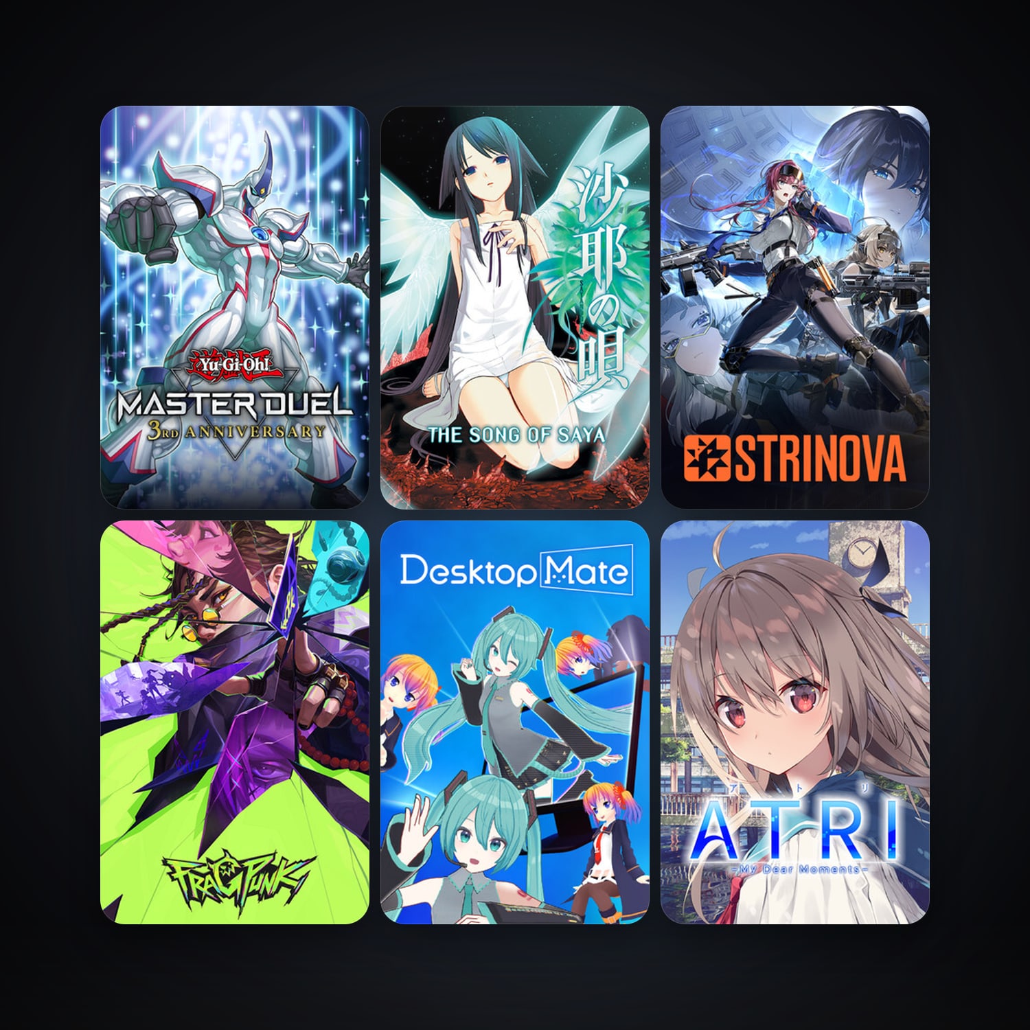 The Fruit of Grisaia + The Song of Saya, 17 games, clean — HabibiAccounts