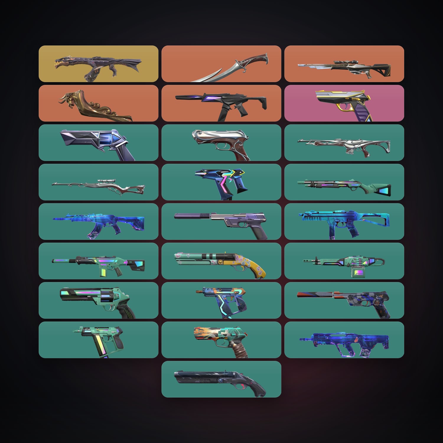 EU Silver 3 locker — 2 knives, 27 skins, lvl 150 — HabibiAccounts