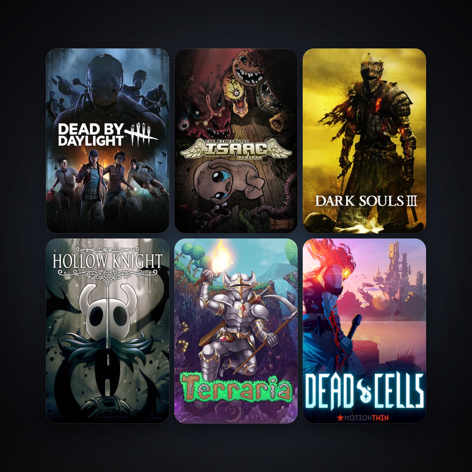 Terraria + The Binding of Isaac: Rebirth, 75 games, clean — HabibiAccounts