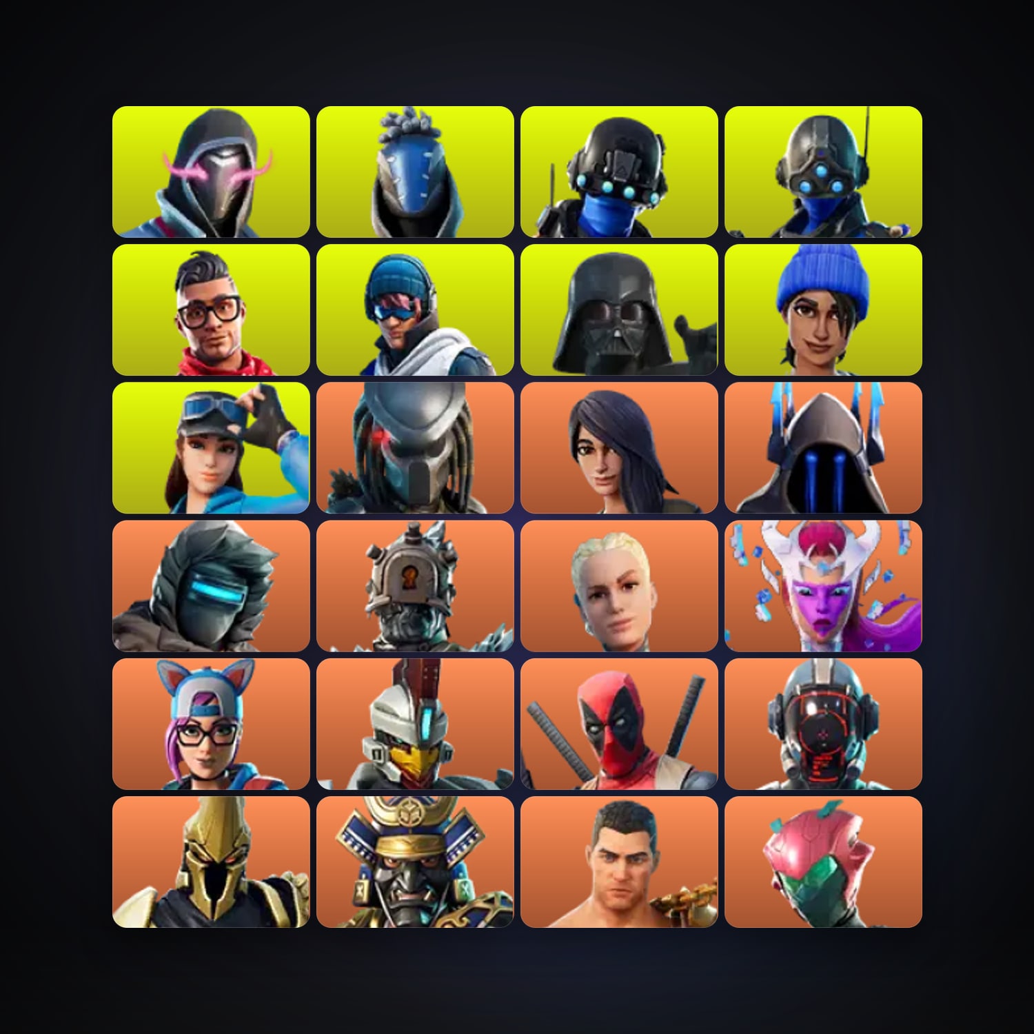 Predator — Gear Specialist Maya — 200 skins — 150 V-Bucks — lvl 4092 — HabibiAccounts