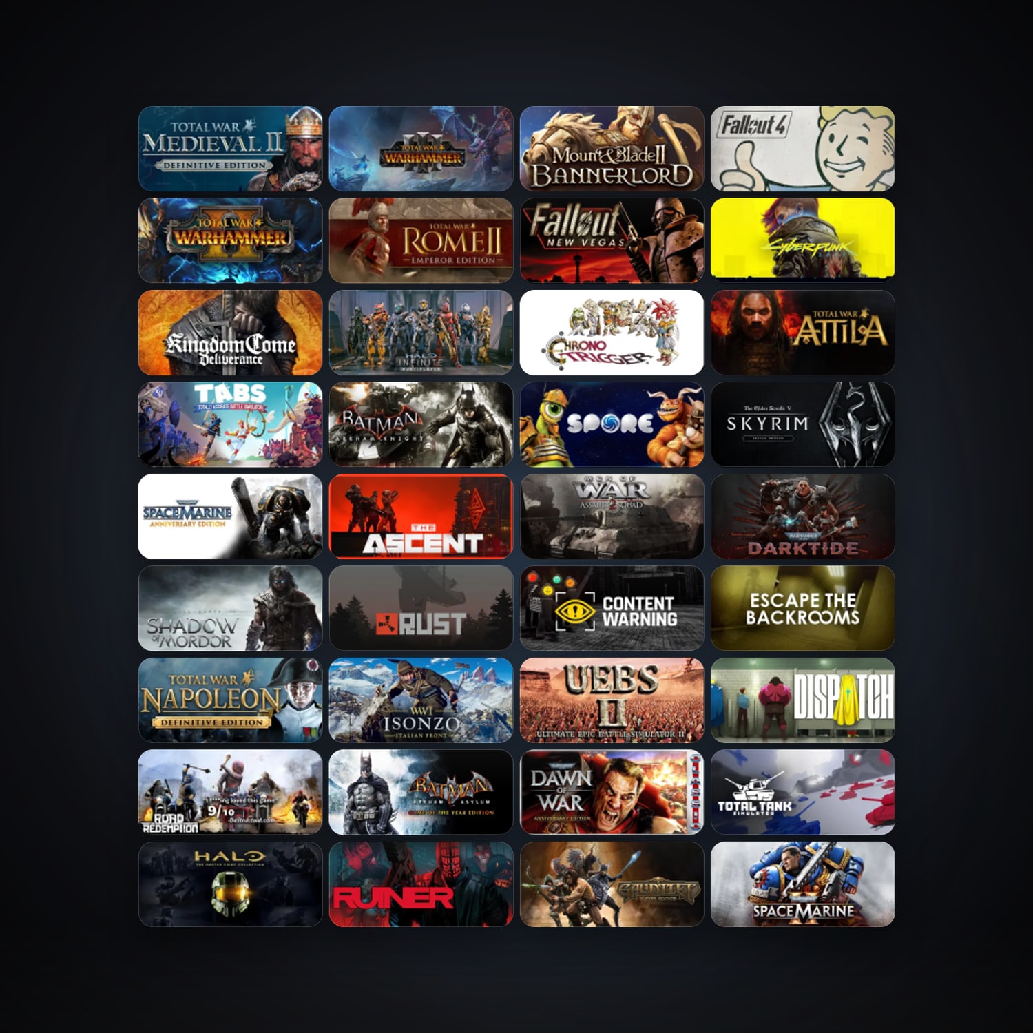 Steam 124 games, clean — HabibiAccounts