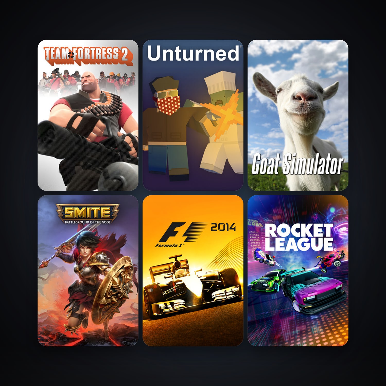 Team Fortress 2 + Chivalry: Medieval Warfare, 28 games, clean — HabibiAccounts