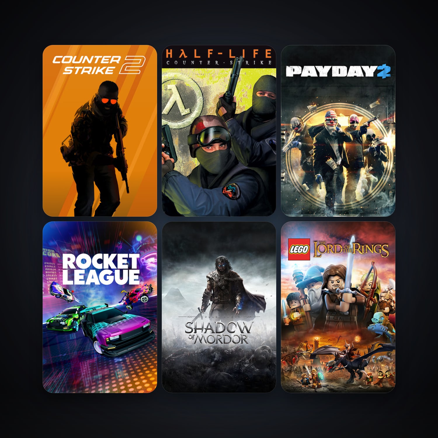 Counter-Strike + Day of Defeat, 19 games, Steam 22, clean — HabibiAccounts