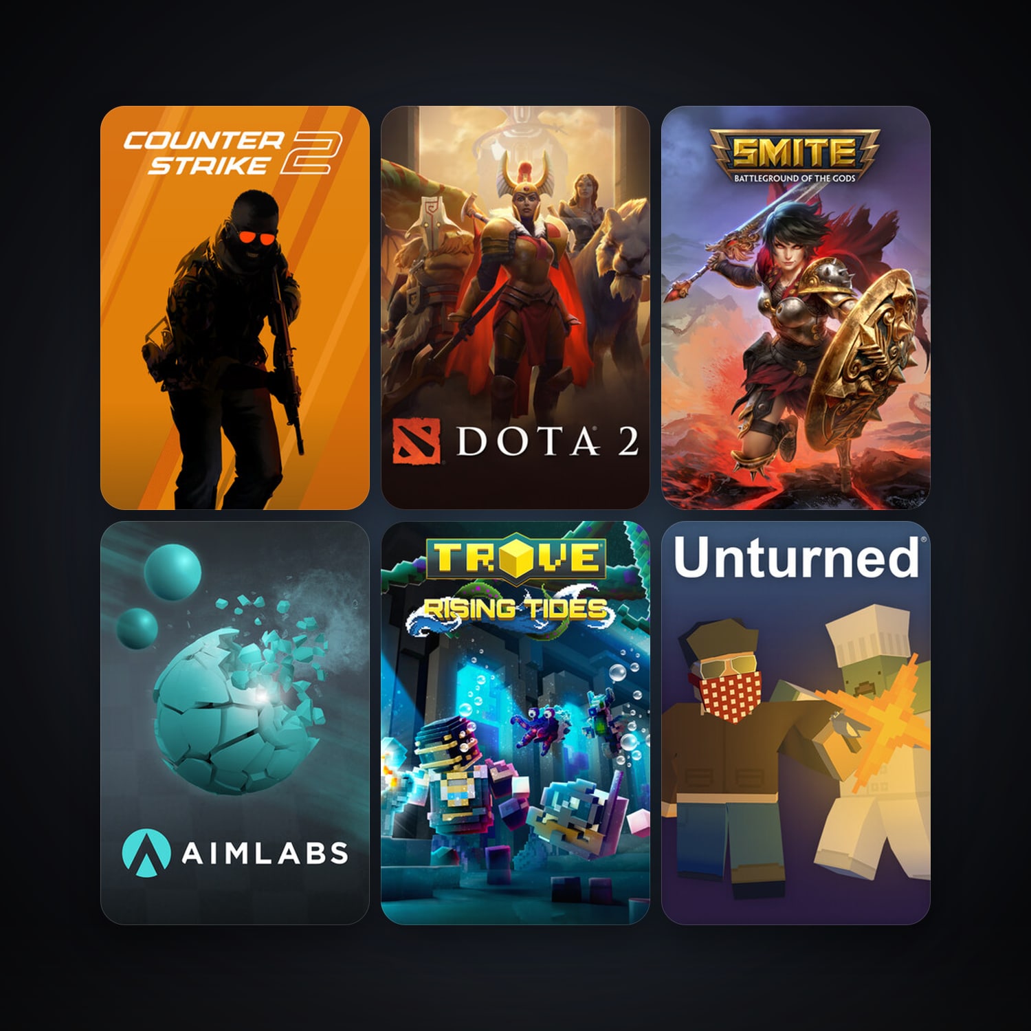 Dota 2 + CS2 Prime, 6 games, clean · 259875921 — HabibiAccounts