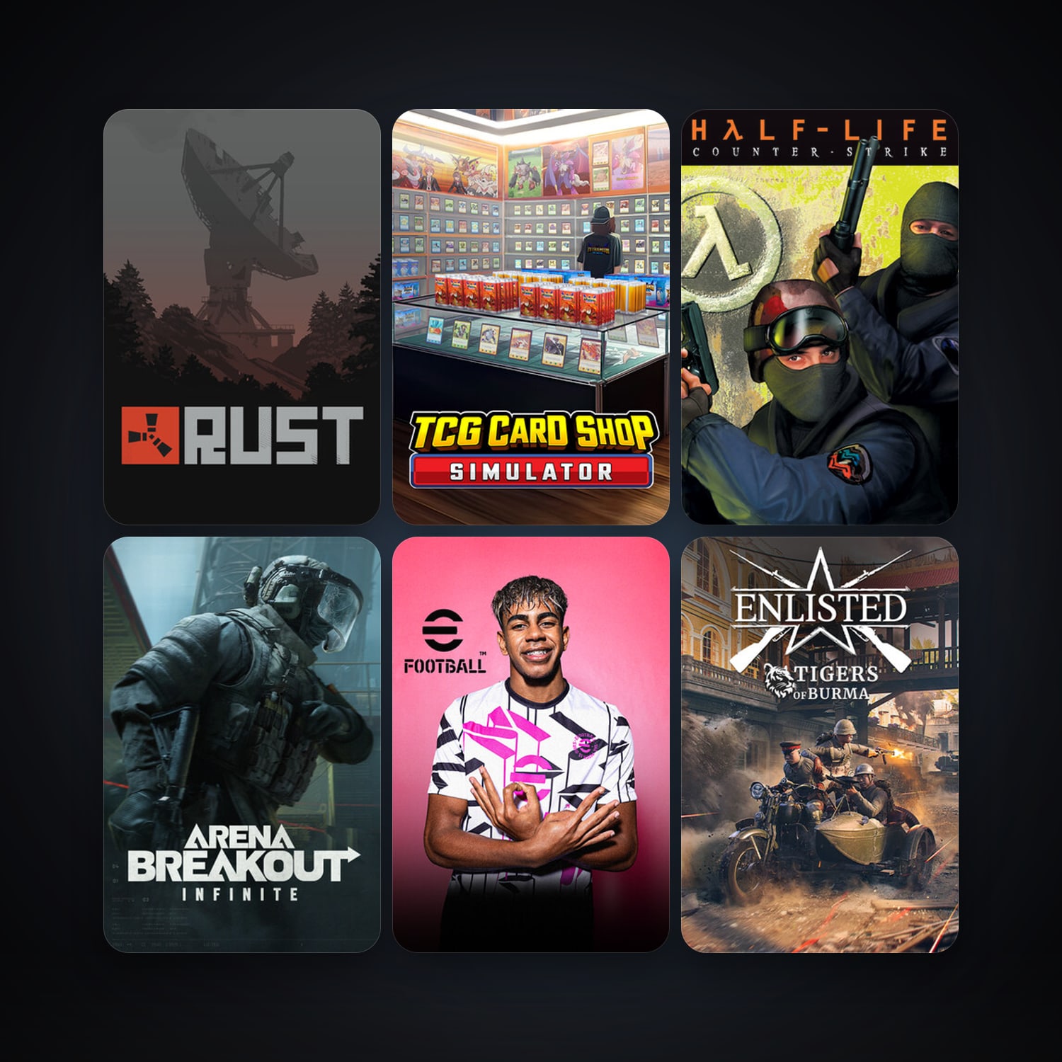 Counter-Strike + Counter-Strike: Source, 22 games, clean — HabibiAccounts