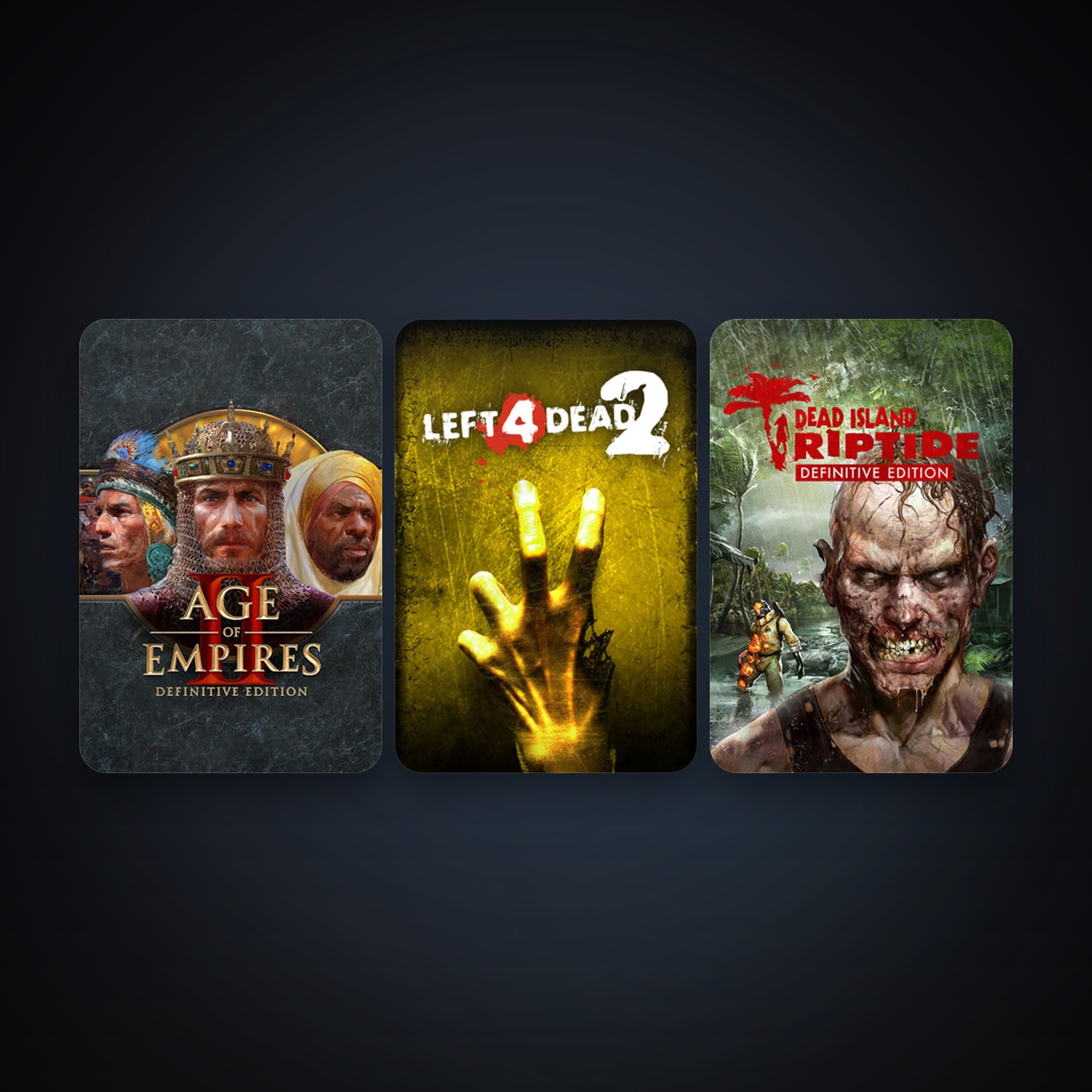 Left 4 Dead 2 + Dead Island: Riptide Definitive Edition, 6 games, clean — HabibiAccounts