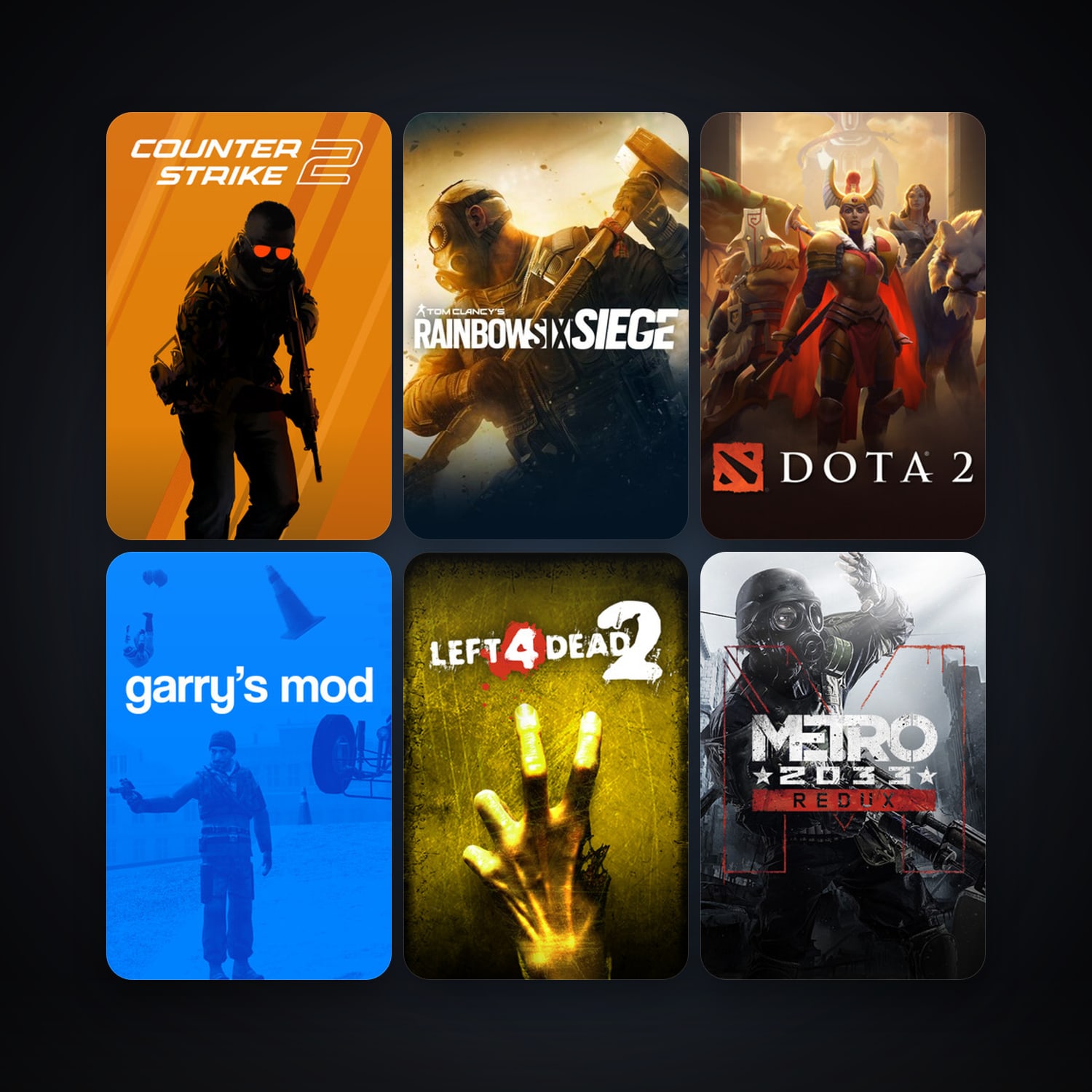 Half-Life + Half-Life 2, 30 games, clean — HabibiAccounts