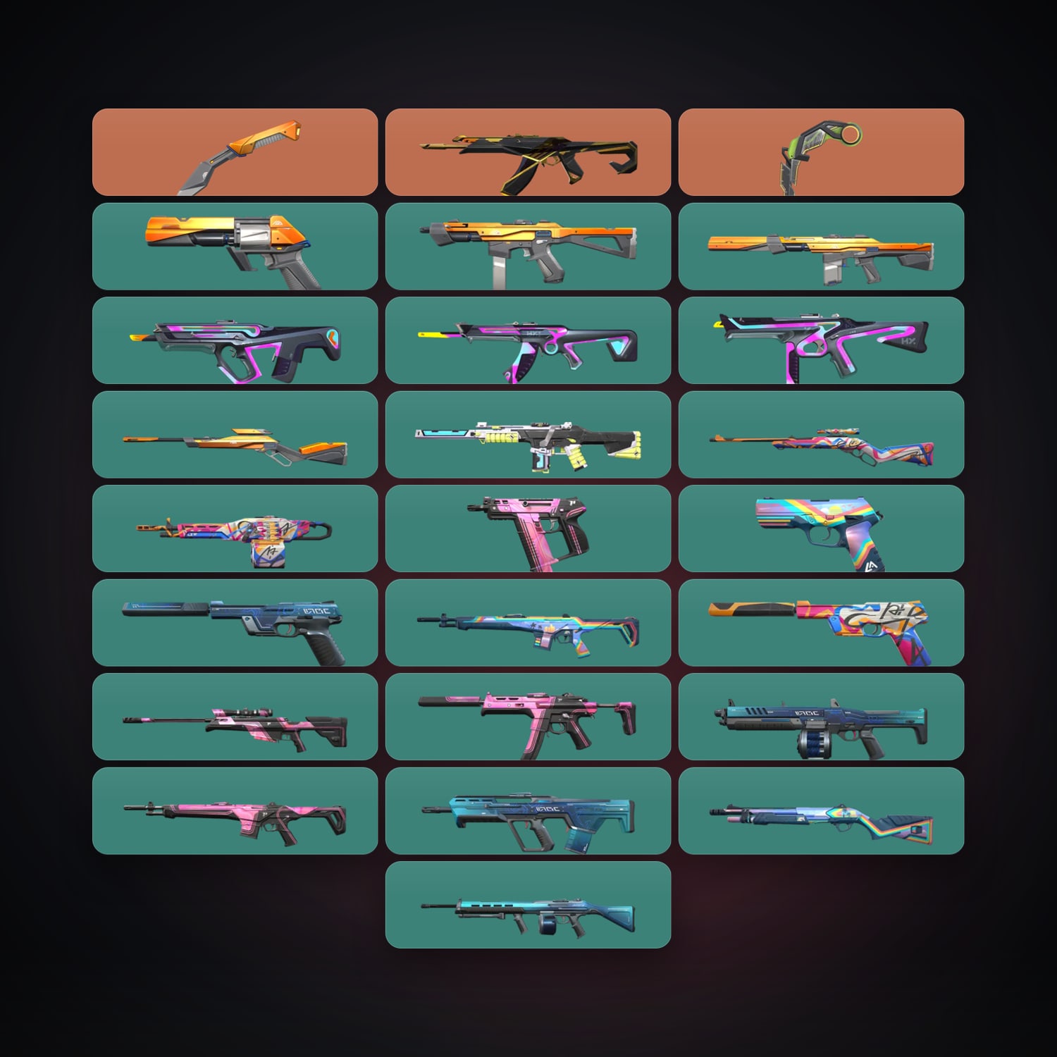 EU Silver 1 locker — 2 knives, 26 skins, lvl 67 — HabibiAccounts