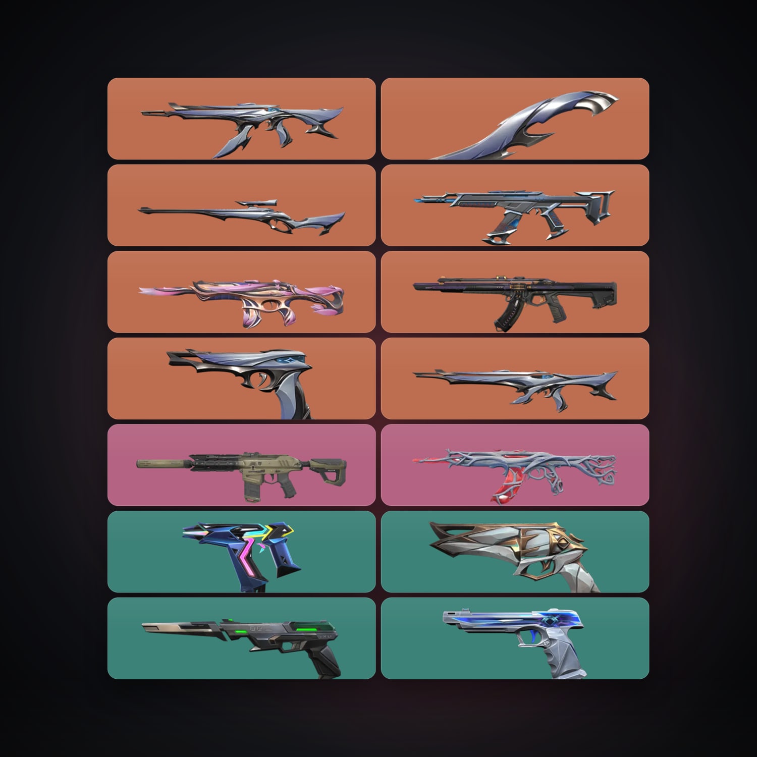 AP Silver 3 locker — 1 knives, 14 skins, lvl 98 — HabibiAccounts
