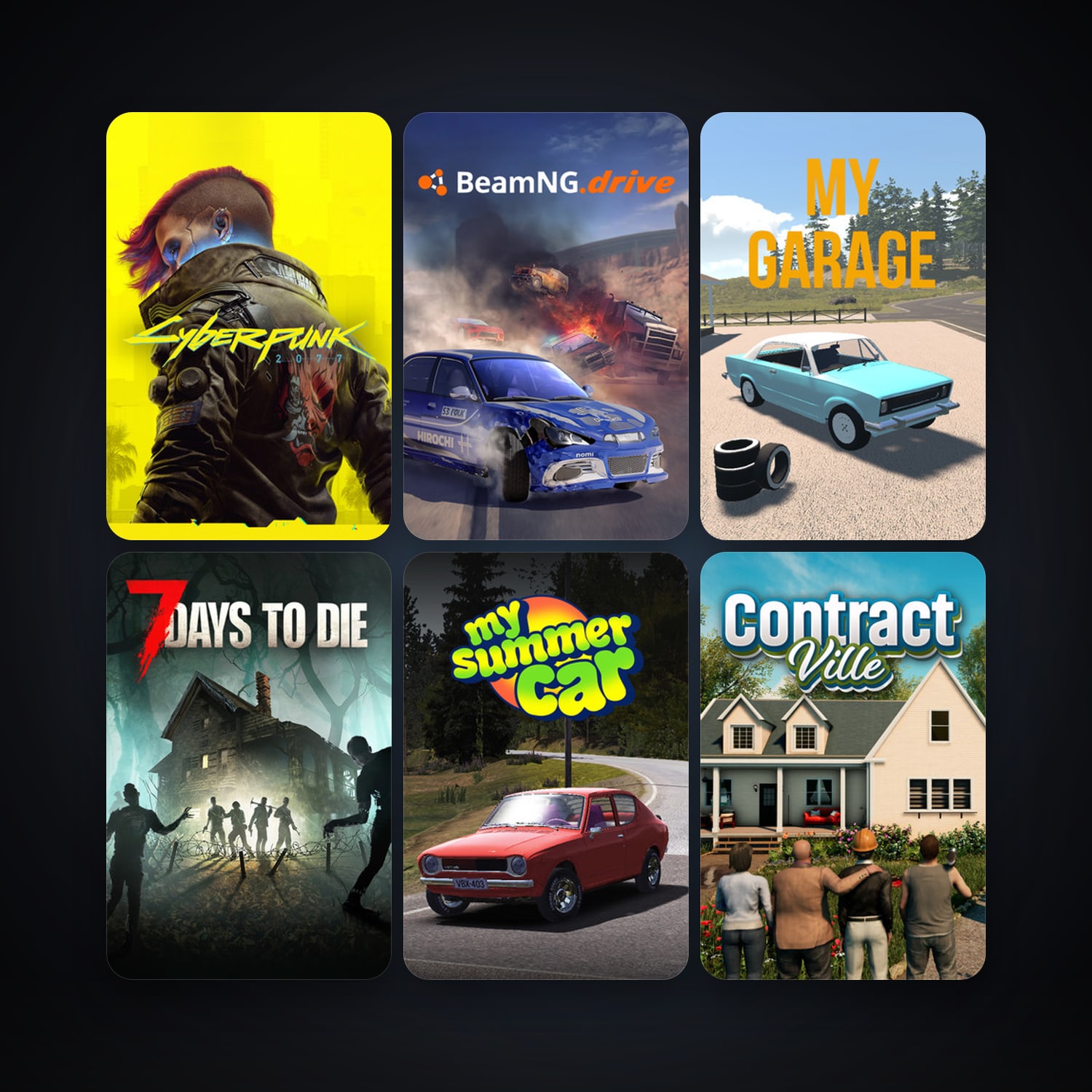 Euro Truck Simulator 2 + 7 Days to Die, 106 games, Steam 11, clean — HabibiAccounts