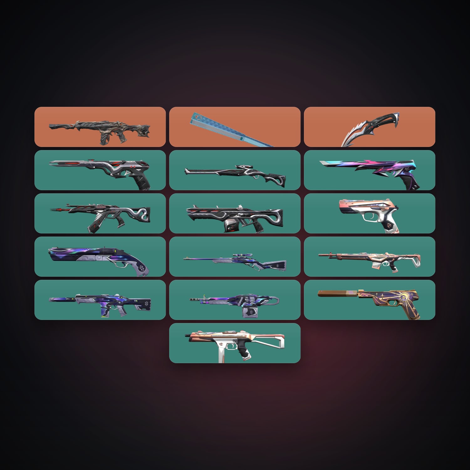 EU Iron 3 locker — 2 knives, 16 skins, lvl 72 — HabibiAccounts