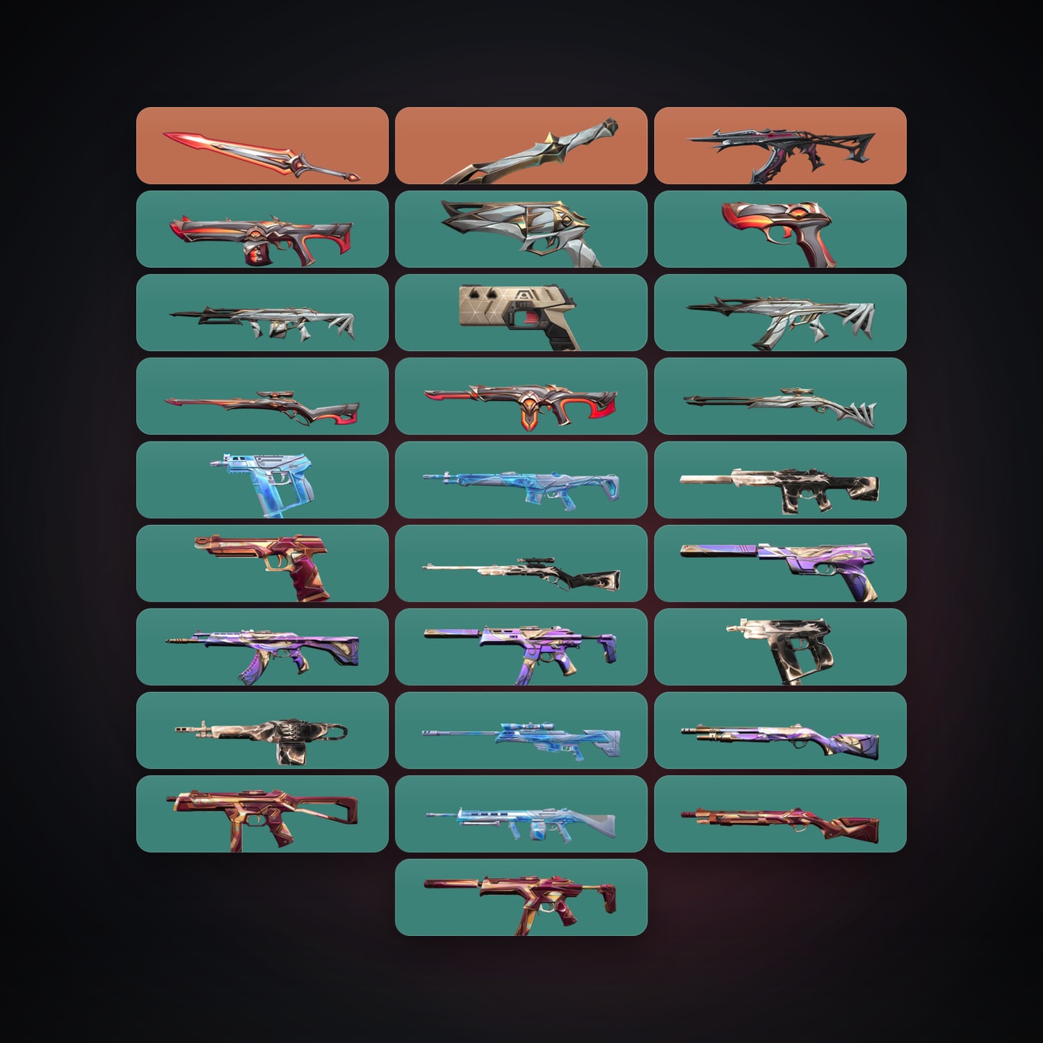 AP Bronze 2 locker — 2 knives, 28 skins, lvl 83 — HabibiAccounts
